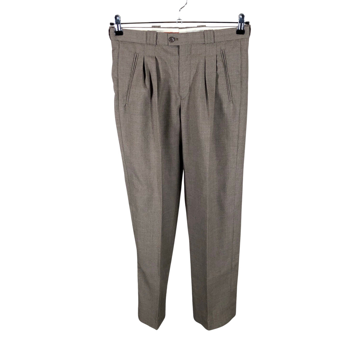 Naisten Handmade - Suorat housut, koko 40 - Ruskea (1)