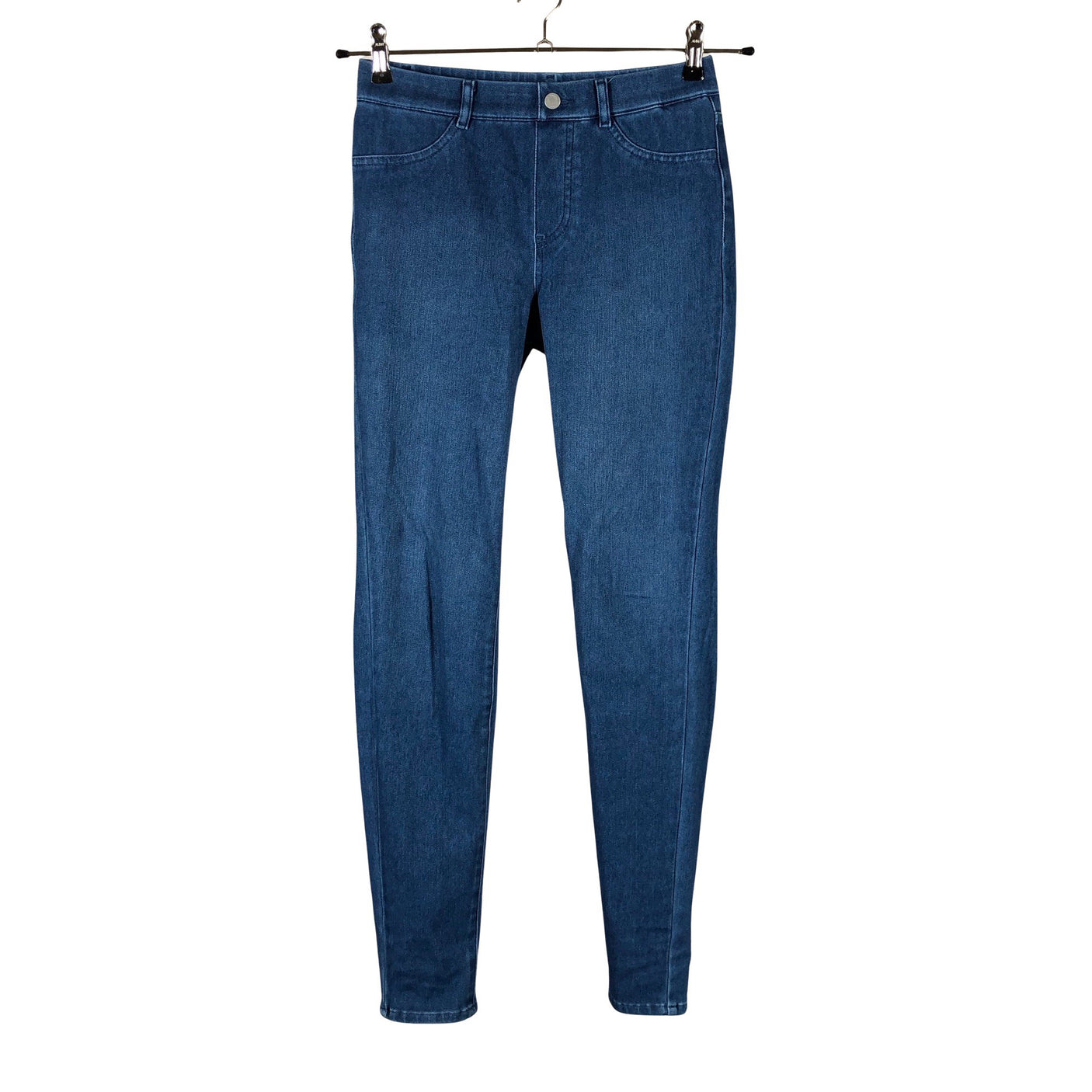 Naisten Uniqlo - Farkkuleggingsit, koko 36 - Sininen (1)