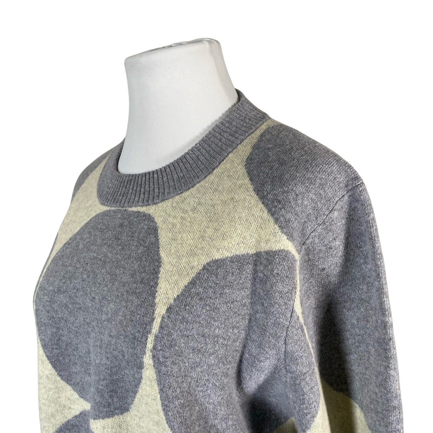 Naisten Marimekko - Neulepaita, koko 44 - Harmaa (3)