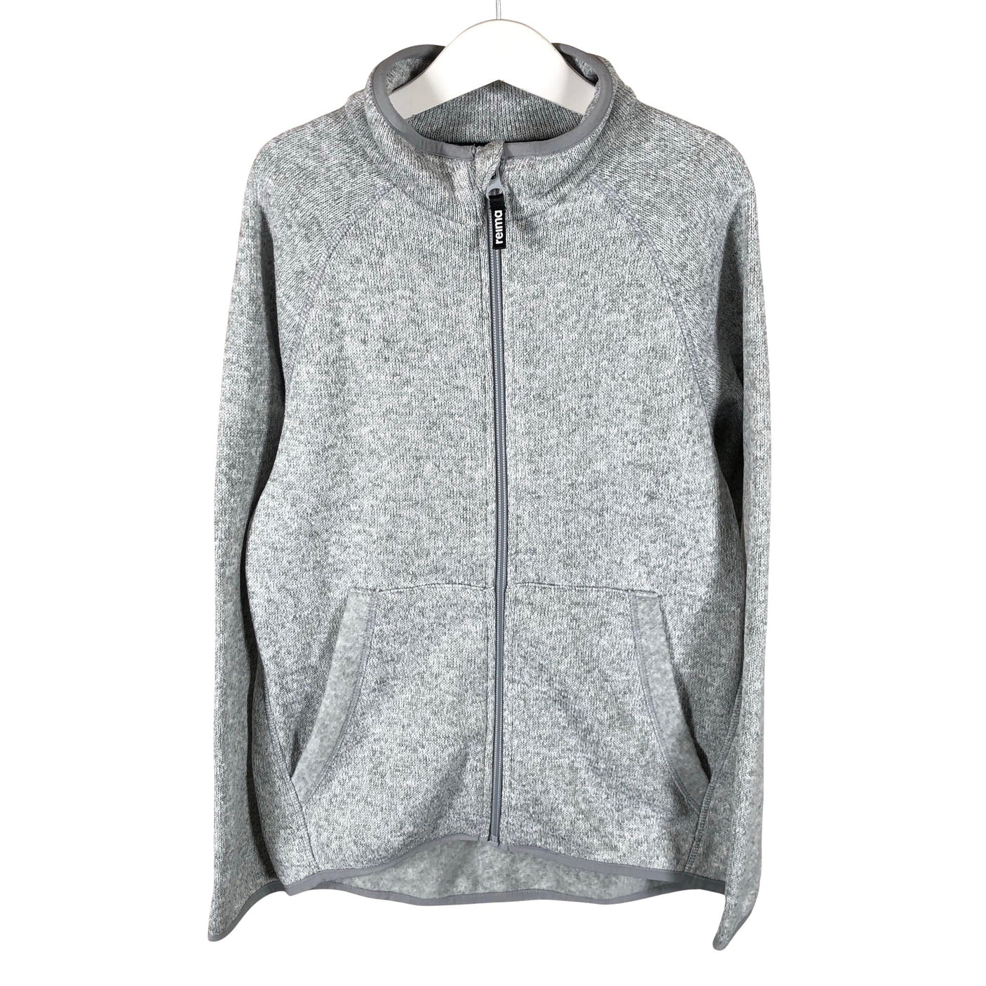 Unisex Reima - Fleecetakki, koko 134 - 140 - Musta (1)