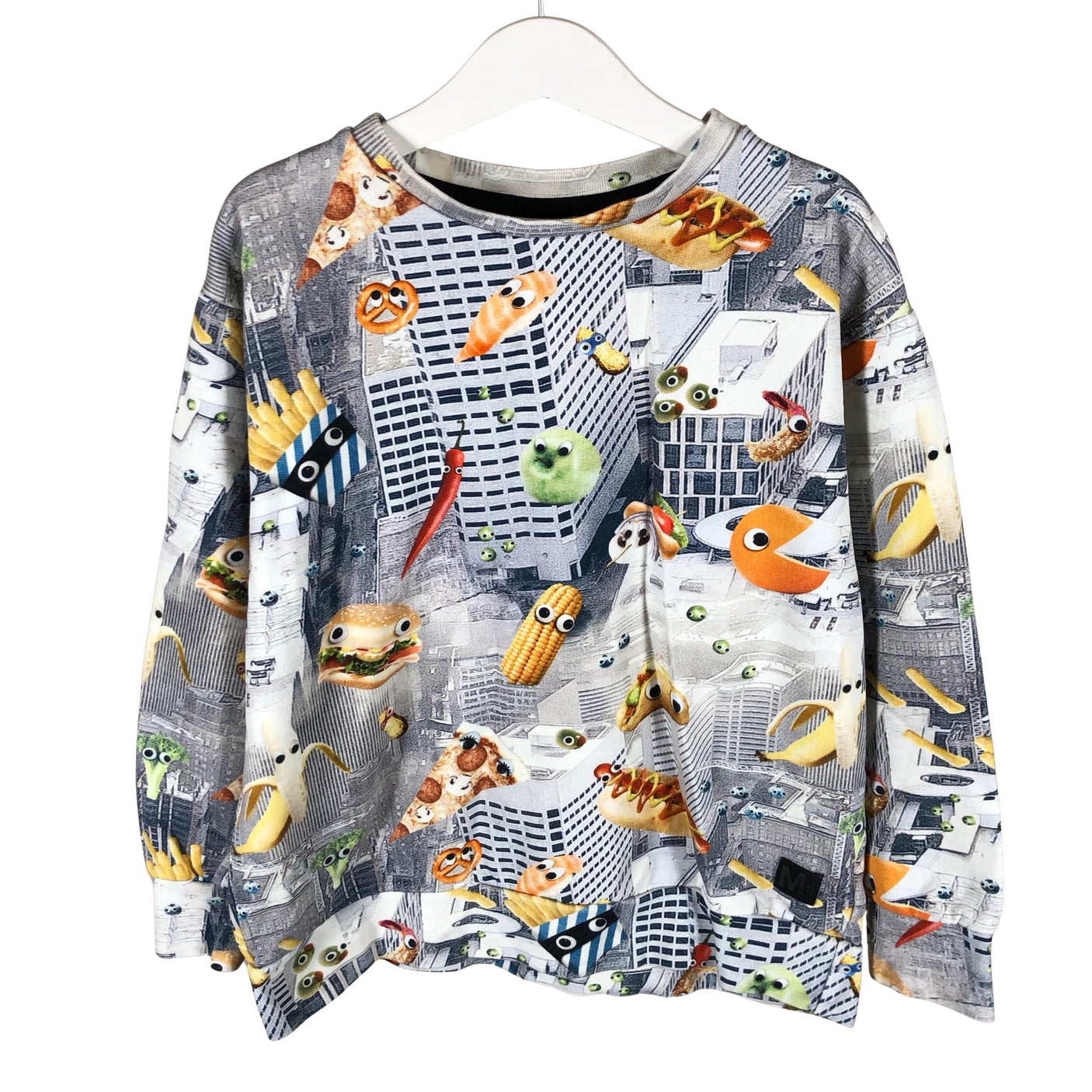 Unisex Molo Kids - Collegepaita, koko 134 - 140 - Harmaa (1)