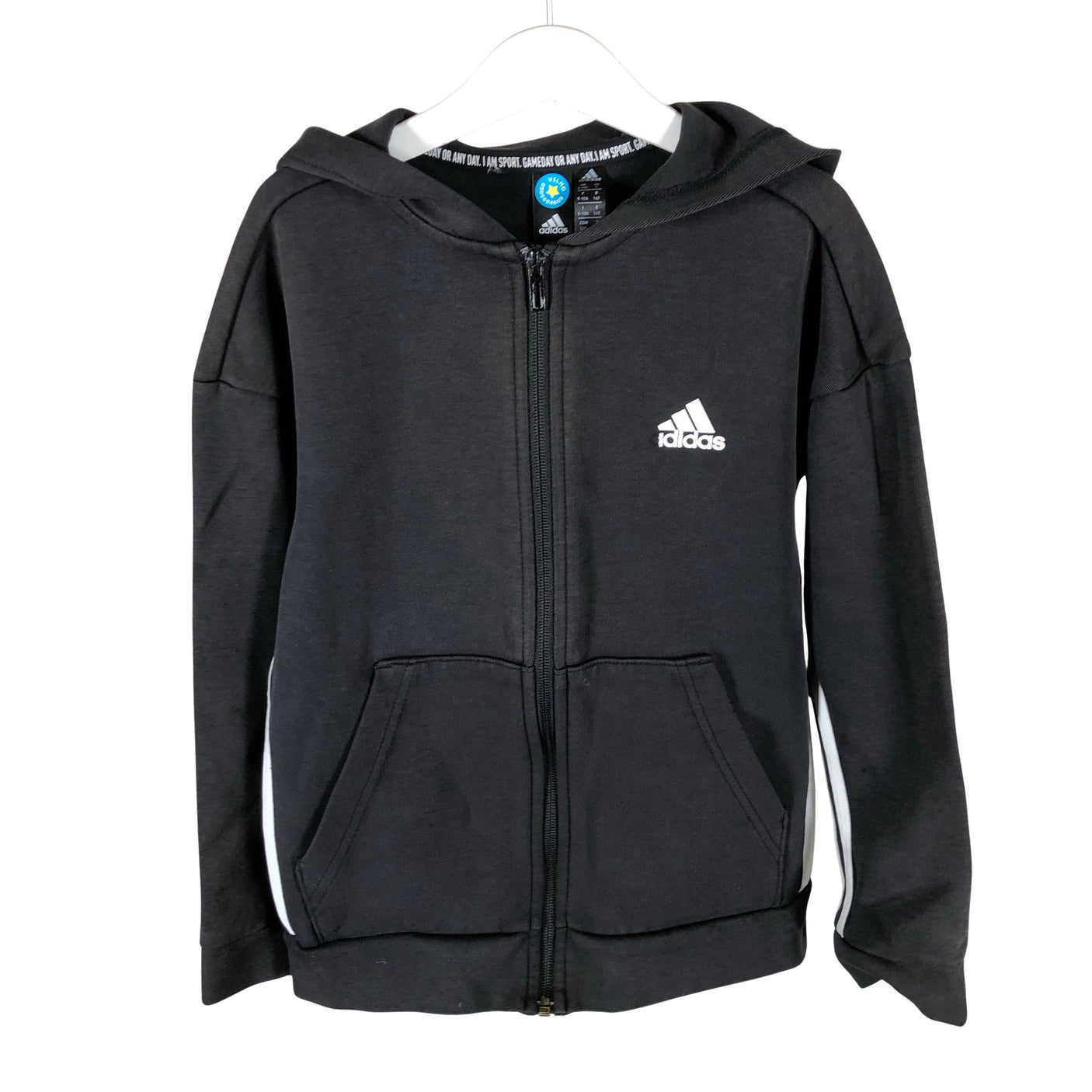 Unisex Adidas - Huppari, koko 134 - 140 - Musta (1)