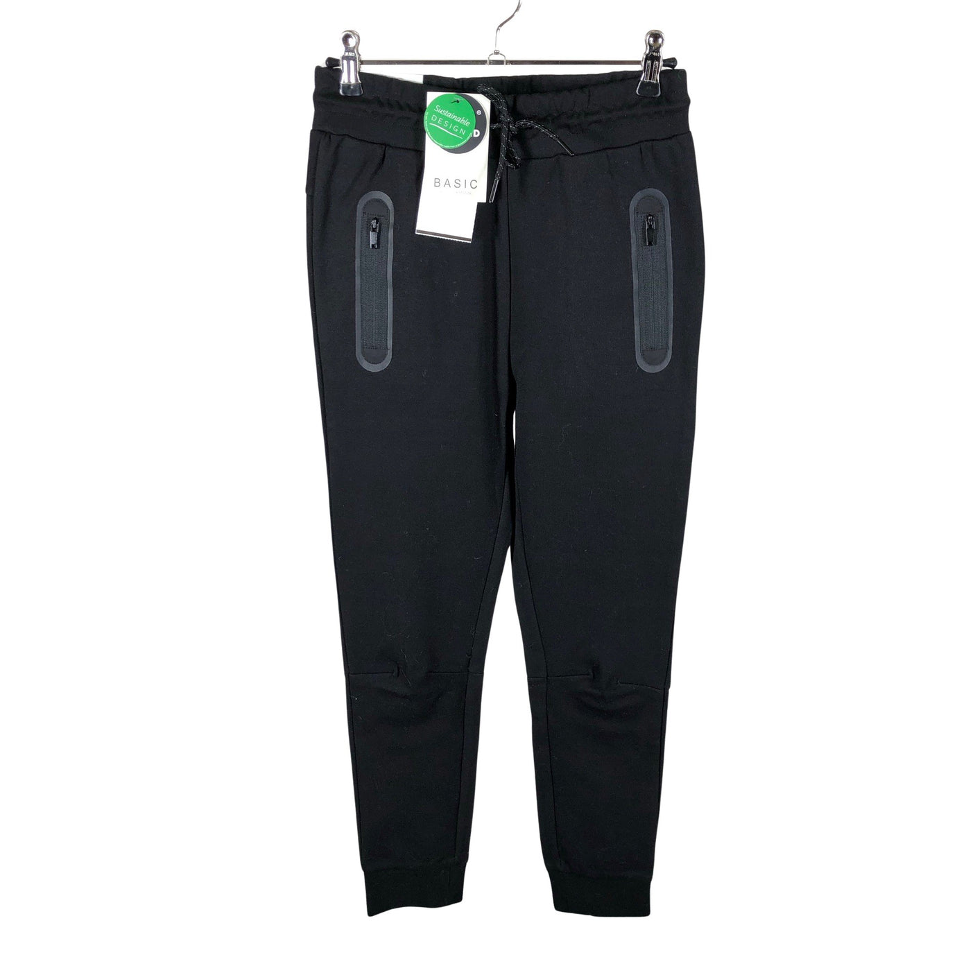 Unisex Basic by Stockmann - Collegehousut, koko 134 - 140 - Musta (1)