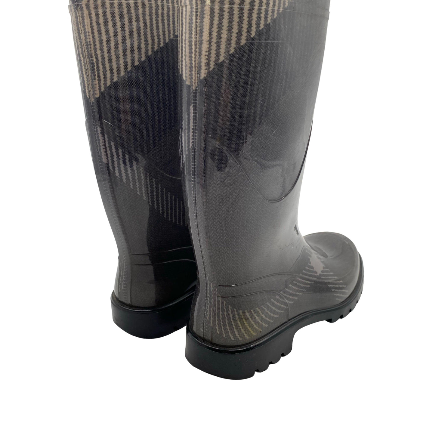 Naisten Burberry - Kumisaappaat, koko 37 - Harmaa (3)