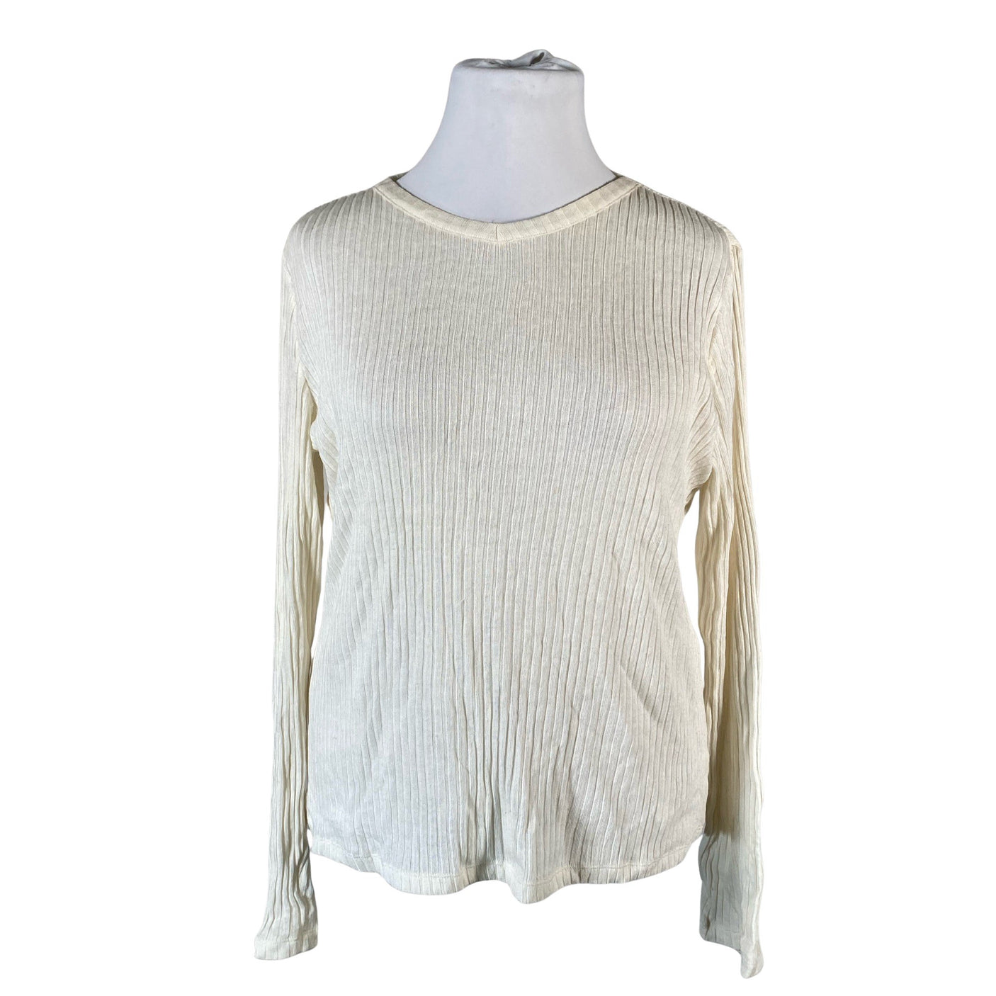 Naisten Massimo Dutti - Neulepaita, koko 42 - Luonnonvalkoinen (1)