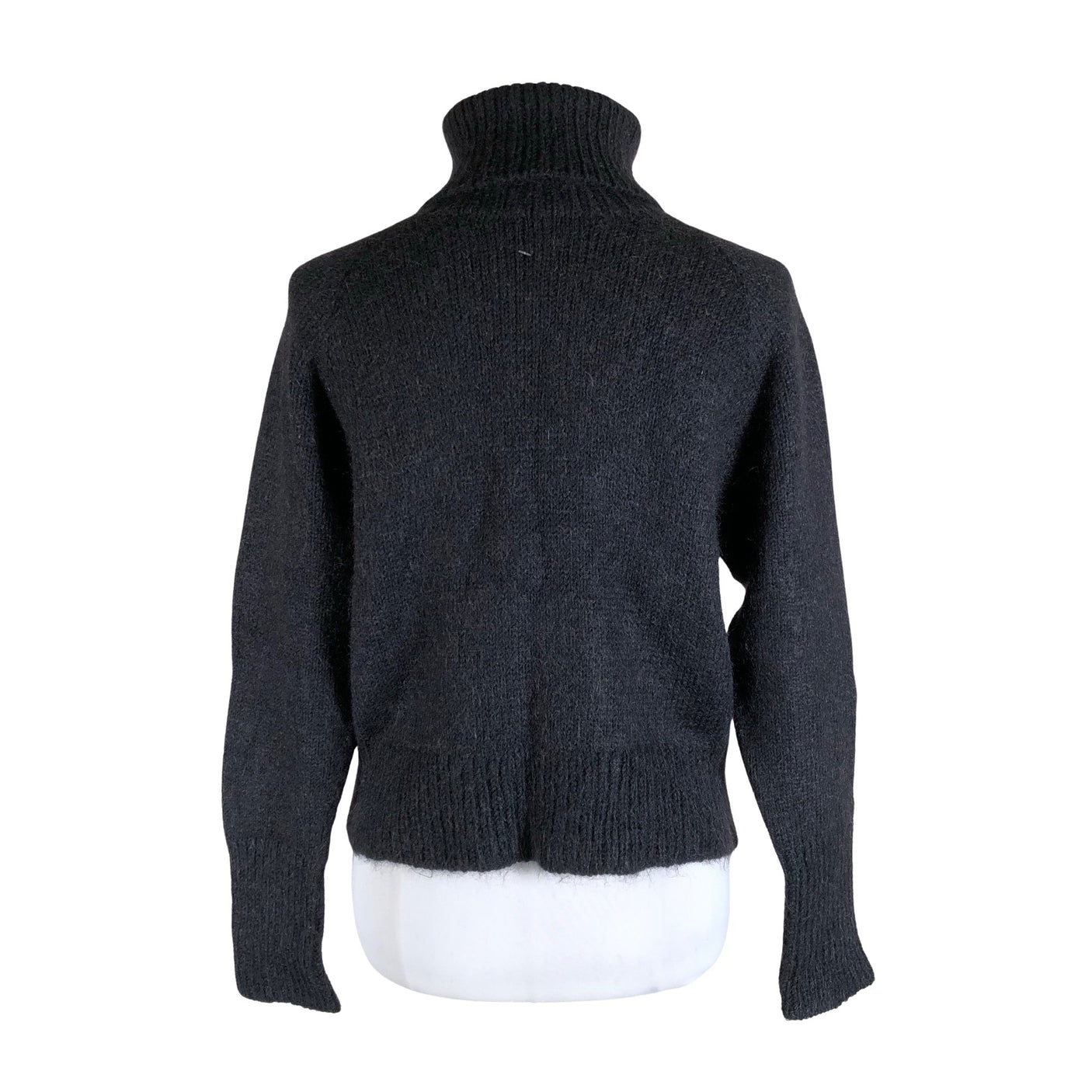 Naisten Handmade - Neulepaita, koko 38 - Musta (2)