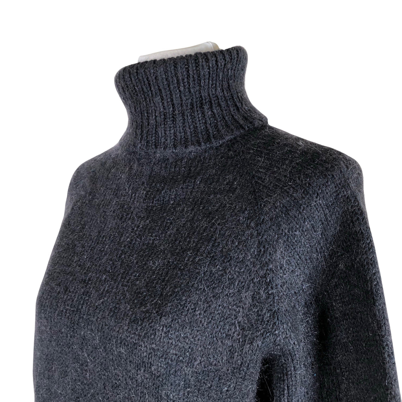 Naisten Handmade - Neulepaita, koko 38 - Musta (3)