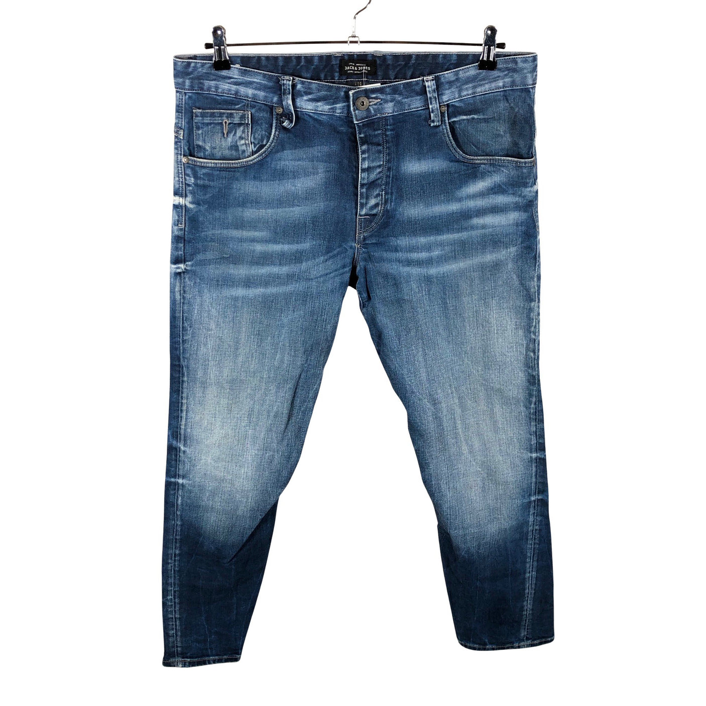 Miesten Jack & Jones - Farkut, koko W36 - Sininen (1)
