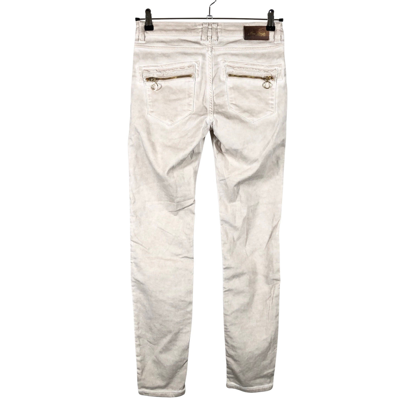 Naisten Mos Mosh - Farkut, koko W28 - Beige (2)
