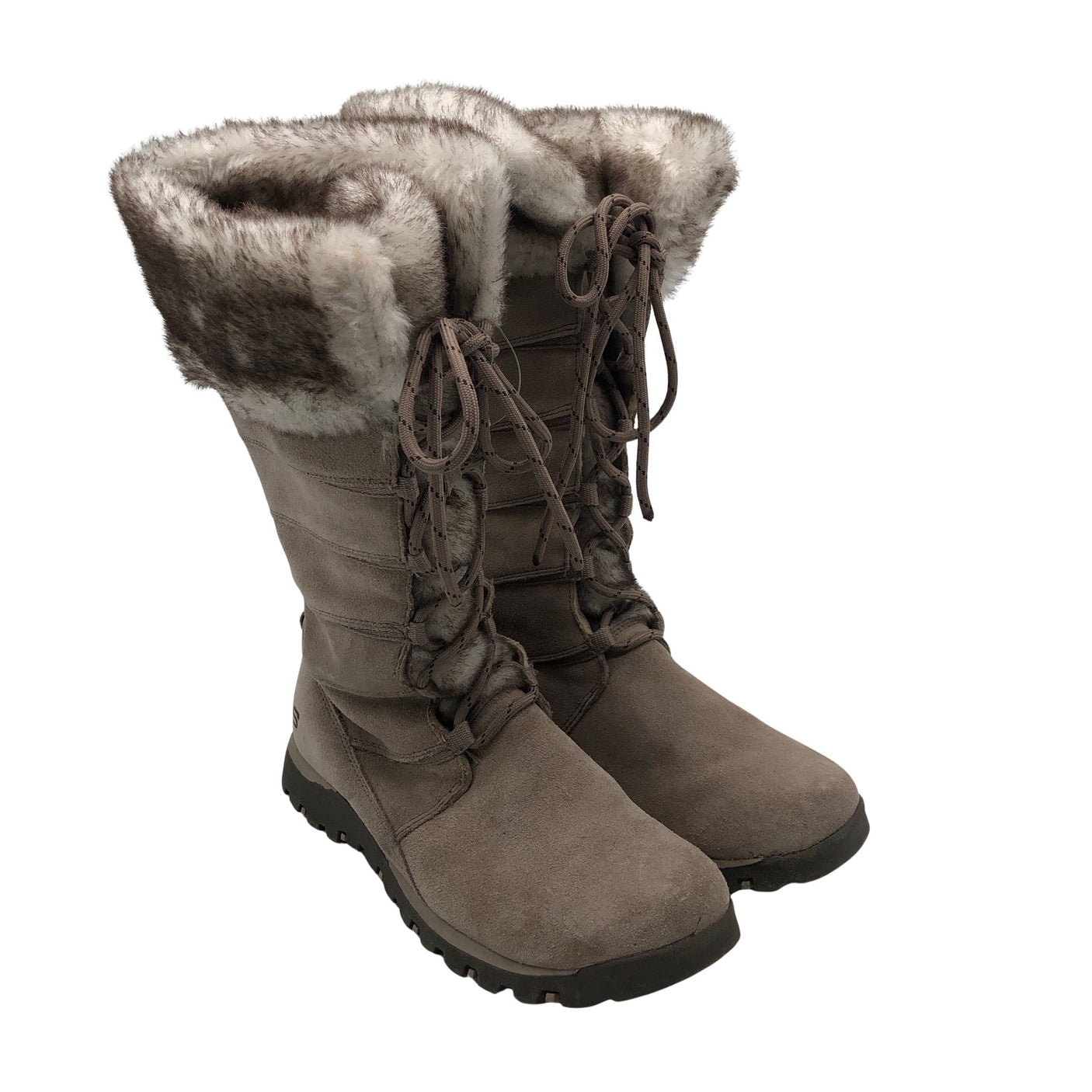 Naisten Skechers - Talvikengät, koko 38 - Beige (2)
