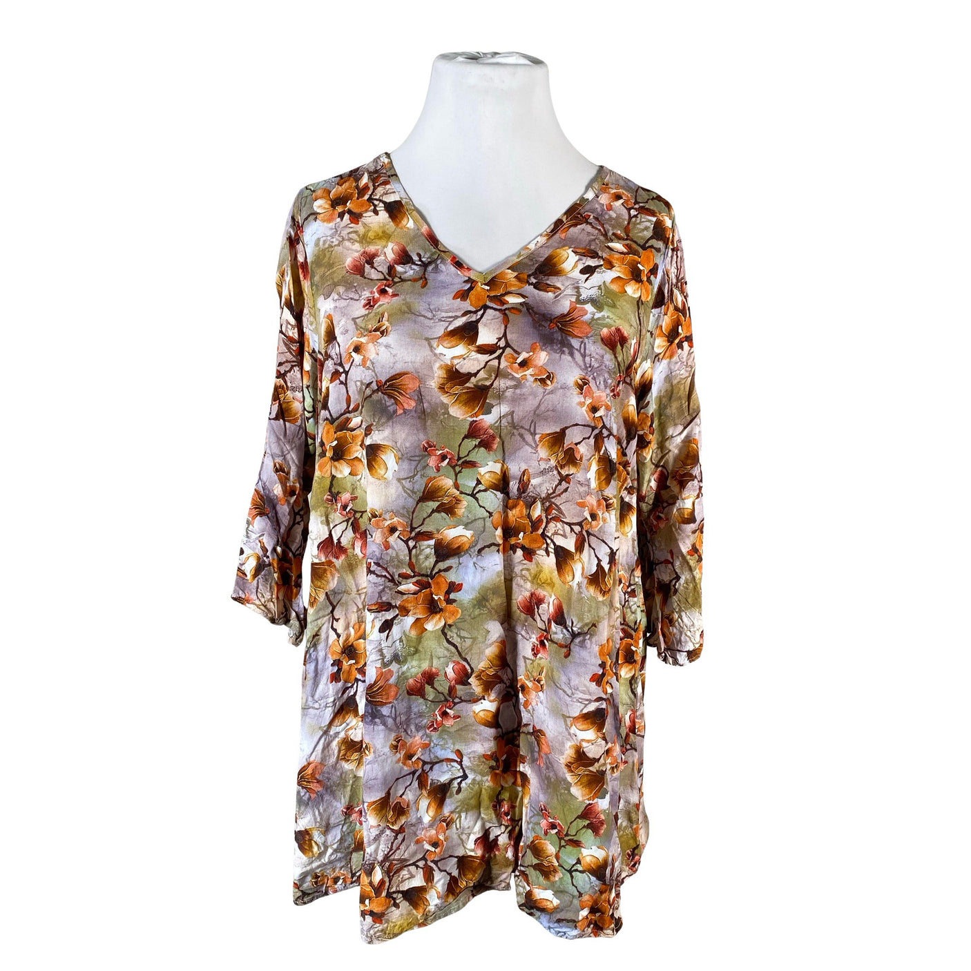 Naisten Studio Clothing - Kangastunika, koko 46 - Vihreä (1)