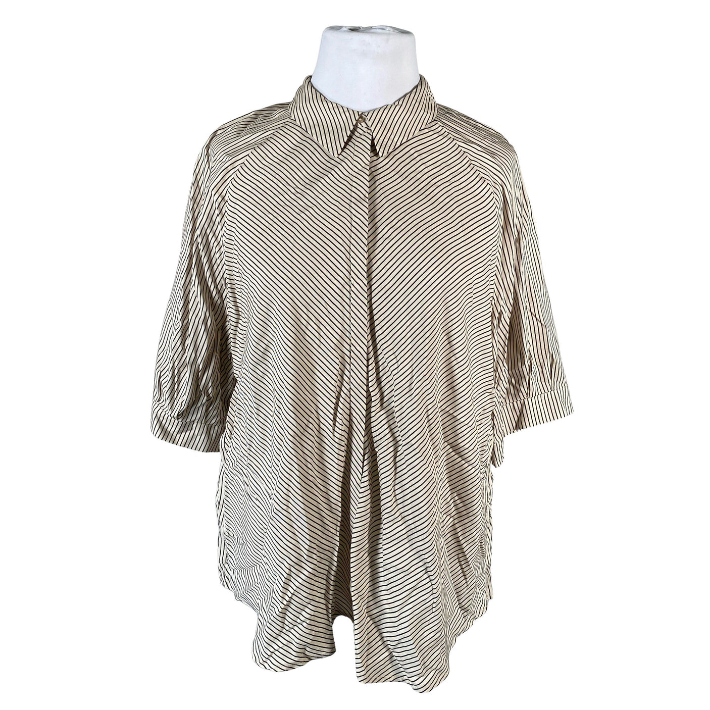 Naisten Soyaconcept - Lyhythihainen pusero, koko 44 - Beige (1)