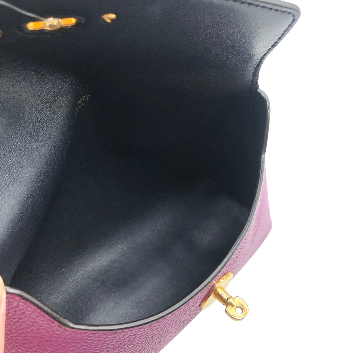 Naisten Mulberry - Toilettilaukku, koko Mini - Violetti (2)