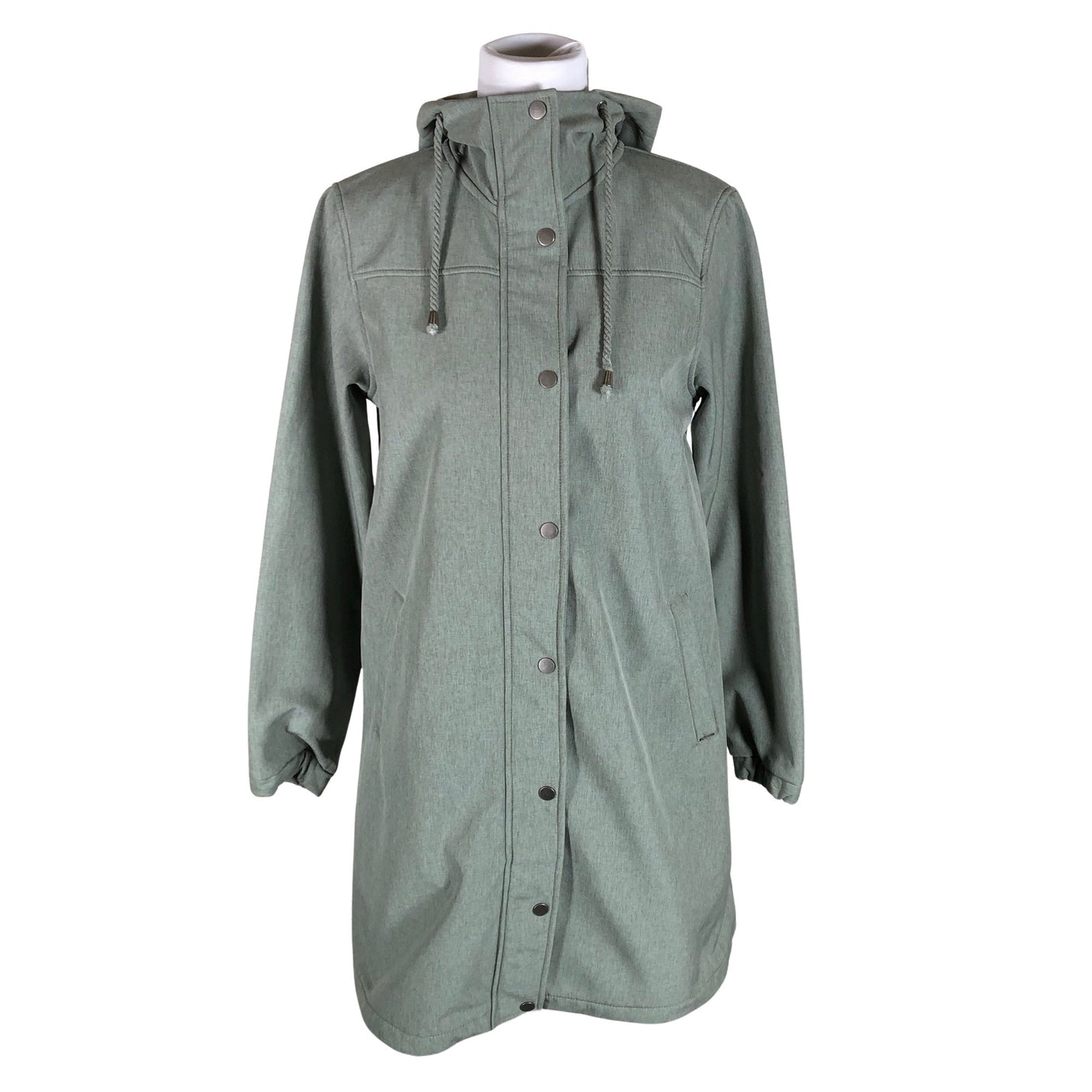 Naisten Cream - Softshell-takki, koko 34 - Vihreä (1)