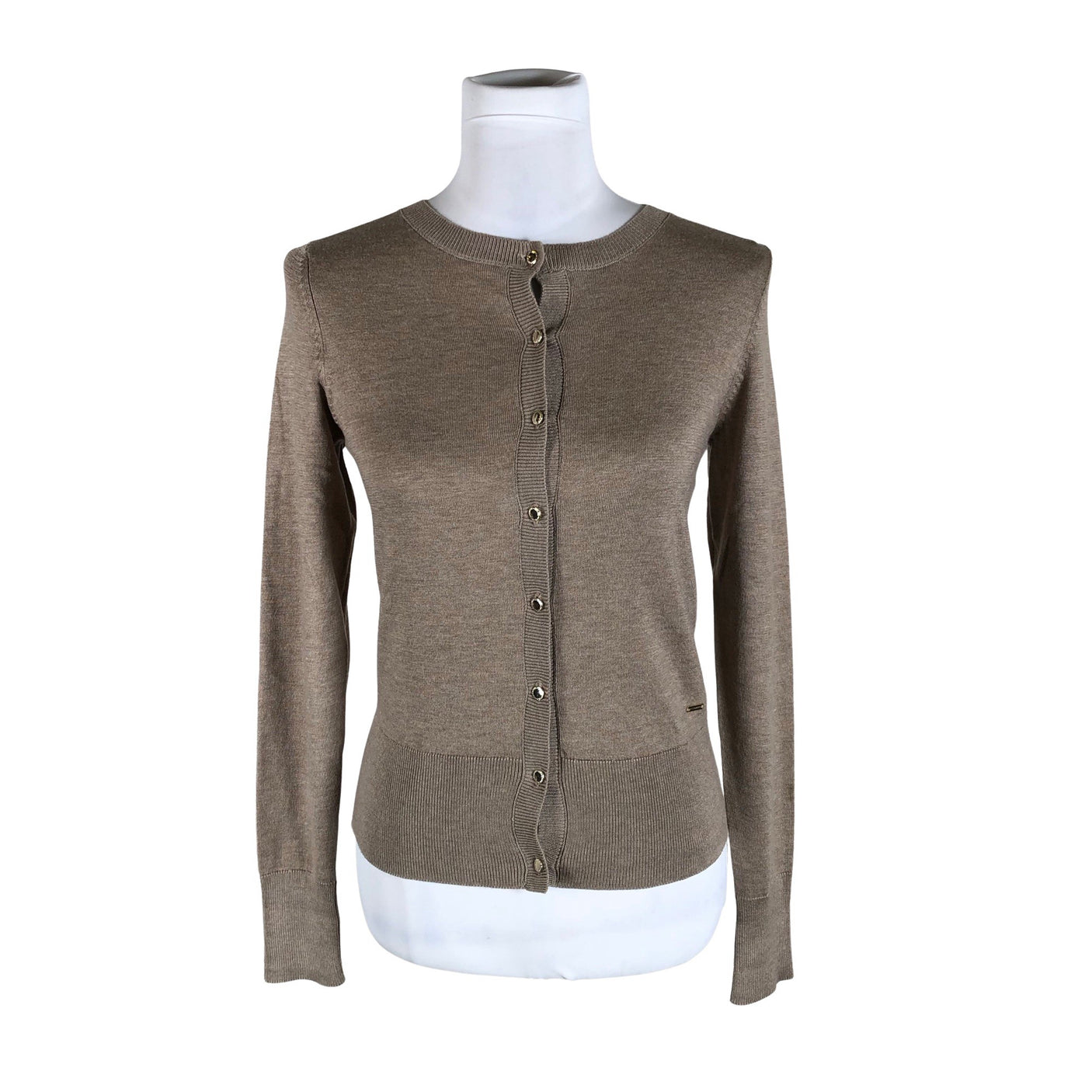 Naisten Holly & Whyte by Lindex - Neuletakki, koko 34 - Ruskea (1)