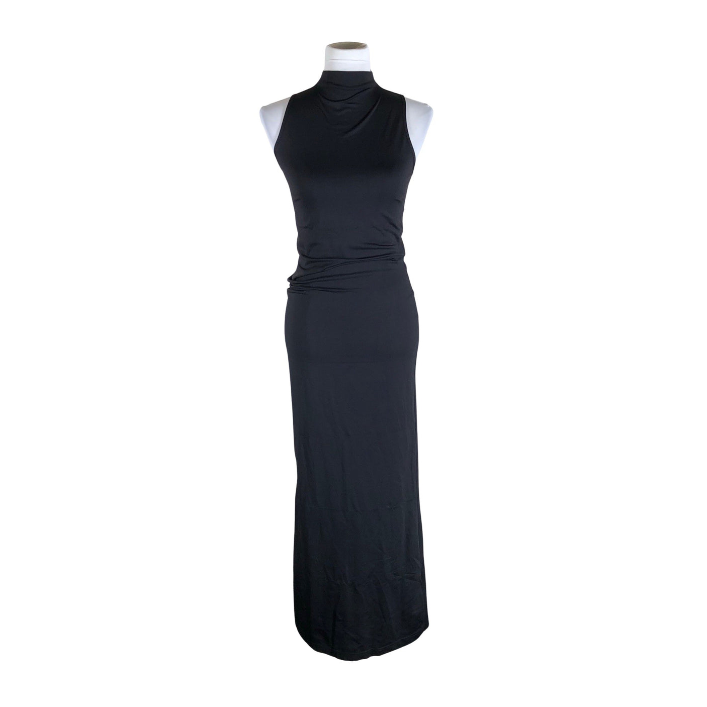 Naisten Clothes - Trikoomekko, koko 38 - Musta (1)
