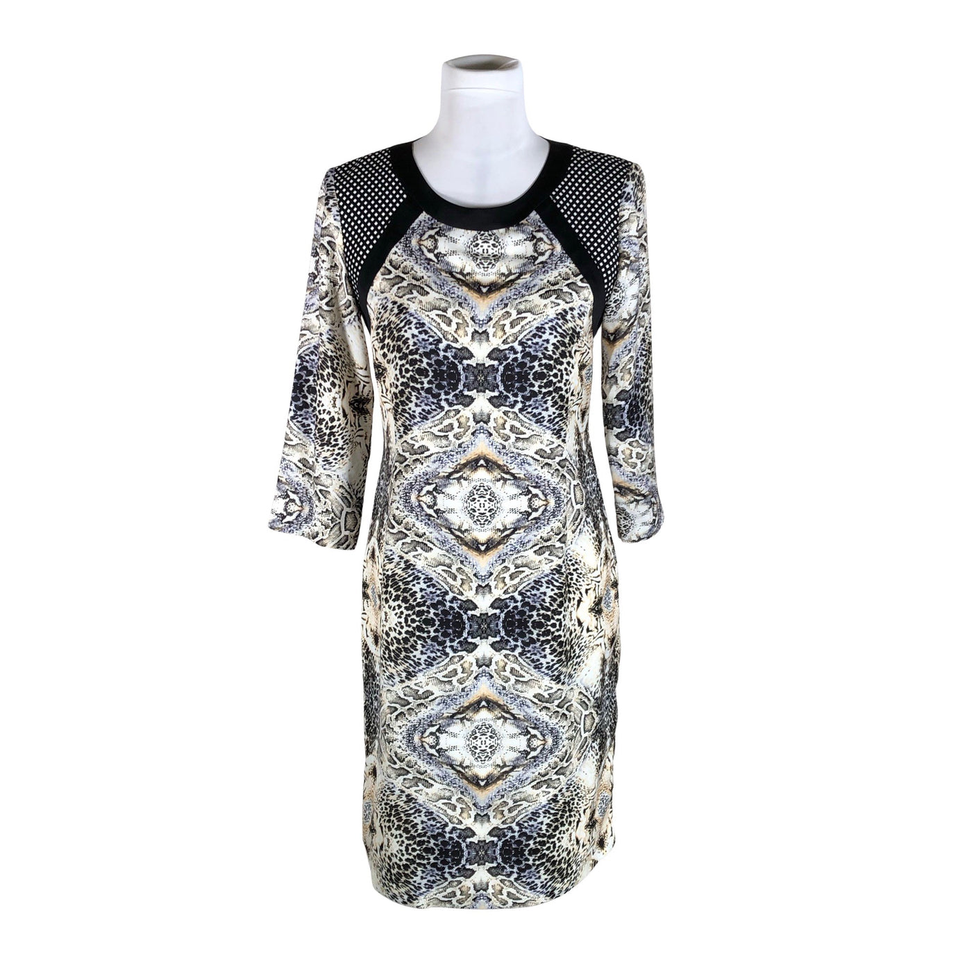 Naisten Sand - Sifonkimekko, koko 38 - Musta (1)