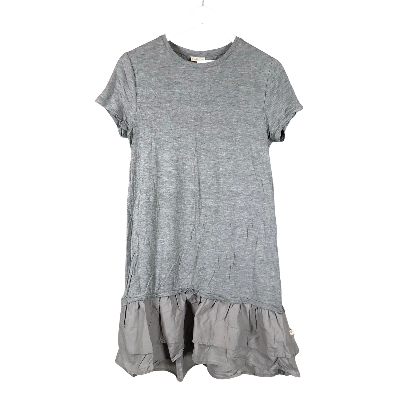 Tyttöjen POMPdeLUX - Trikoomekko, koko 158 - 164 - Harmaa (1)