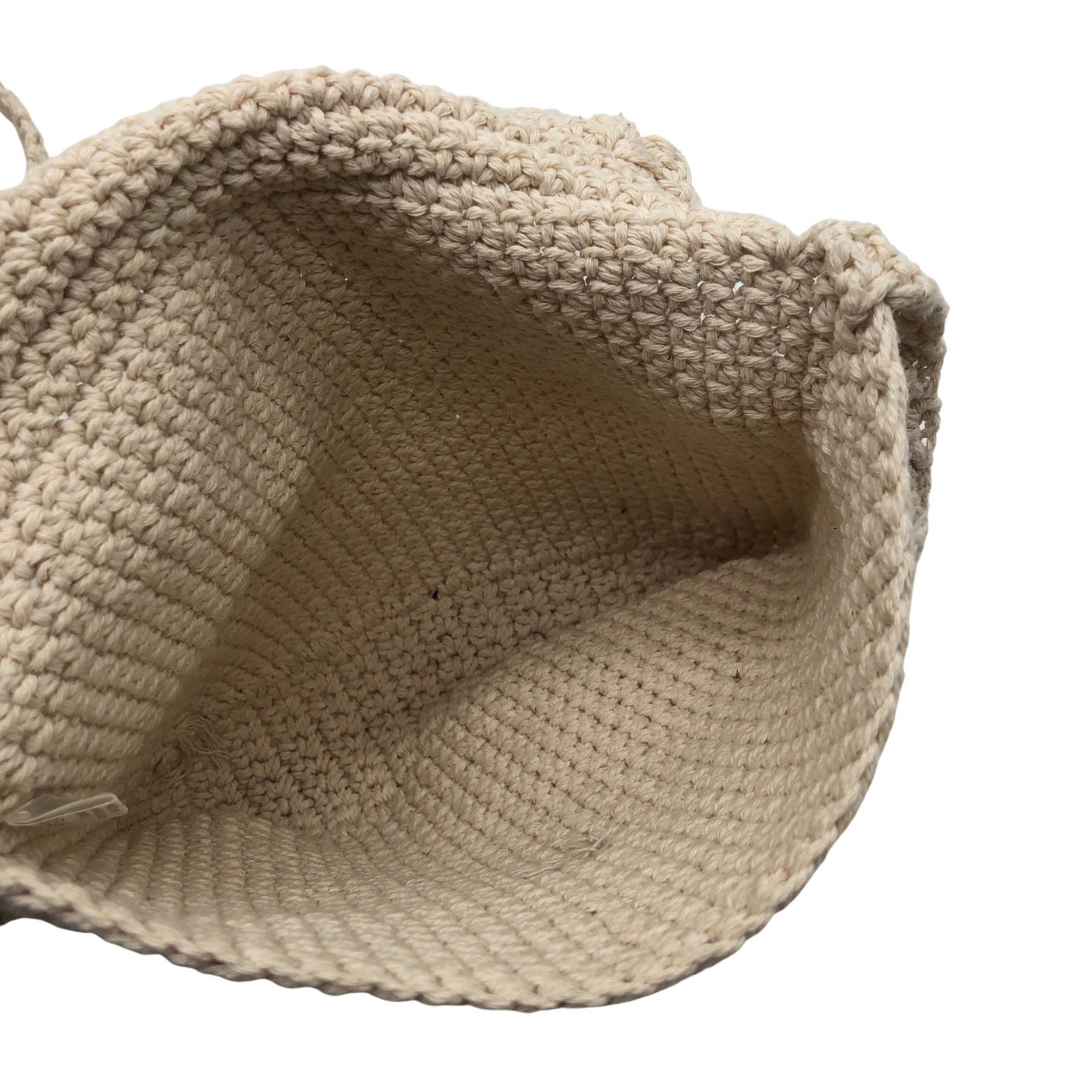 Naisten Handmade - Olkalaukku, koko Mini - Beige (2)