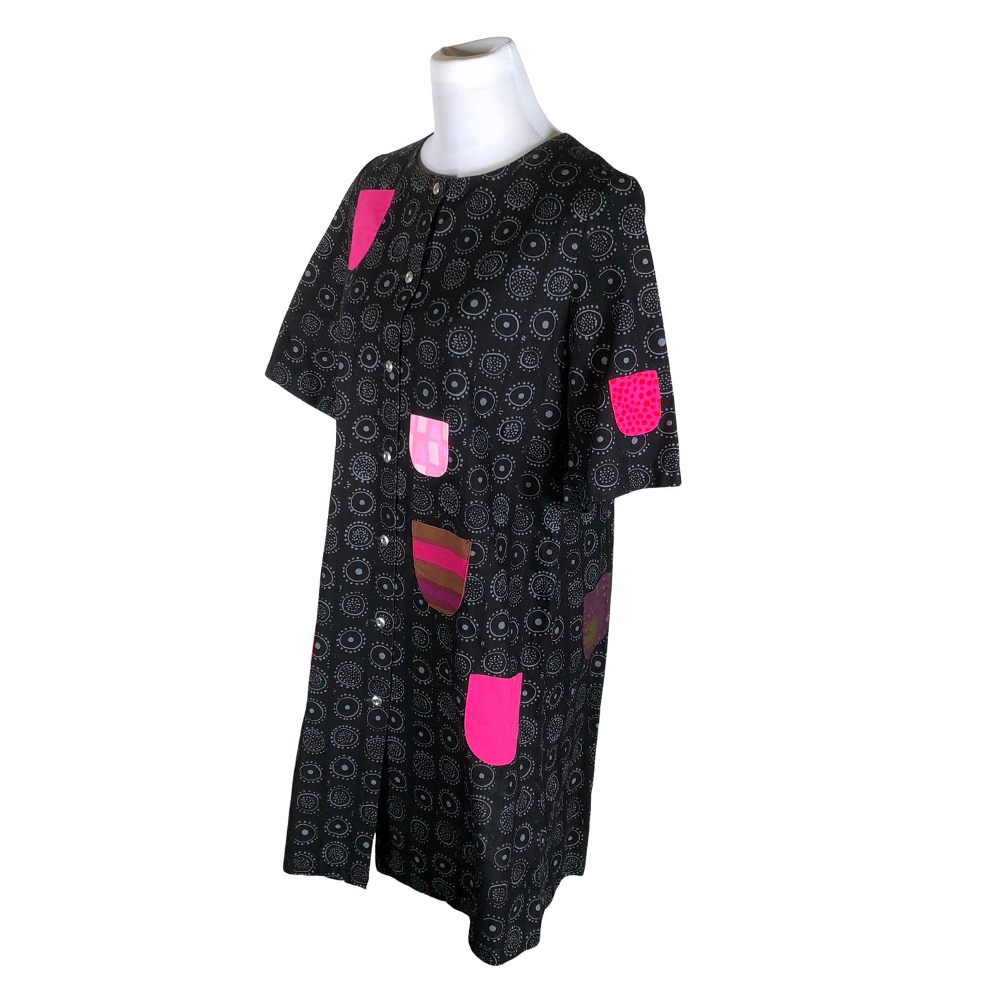 Naisten Marimekko - Kangasmekko, koko 38 - Musta (3)