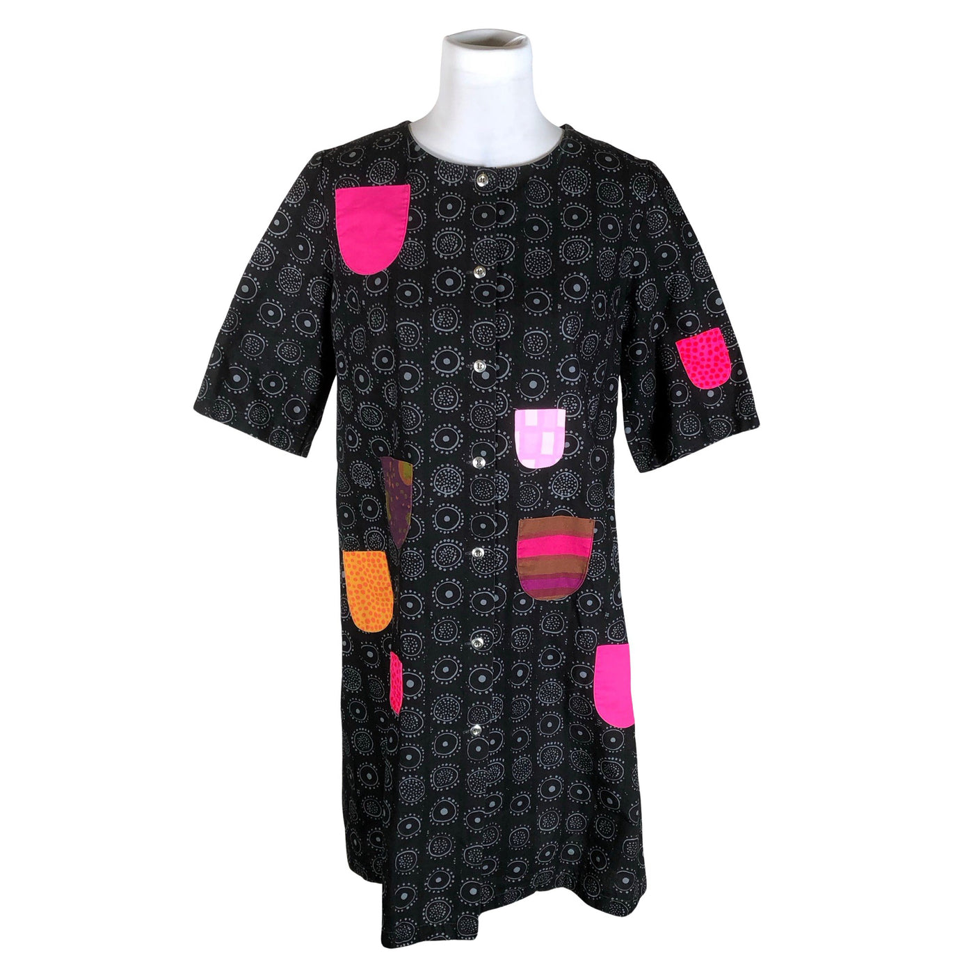 Naisten Marimekko - Kangasmekko, koko 38 - Musta (1)