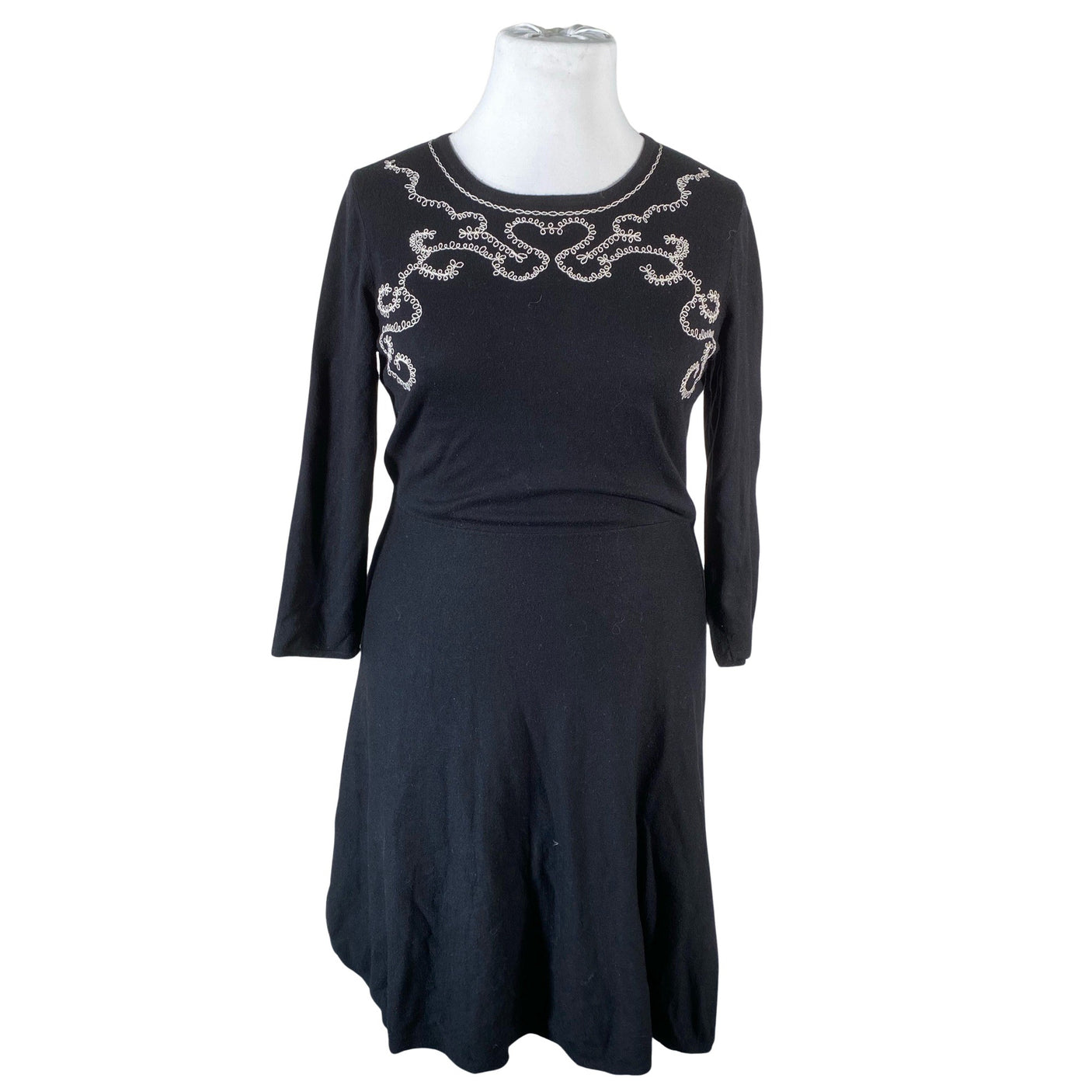 Naisten Monsoon - Neulemekko, koko 44 - Musta (1)