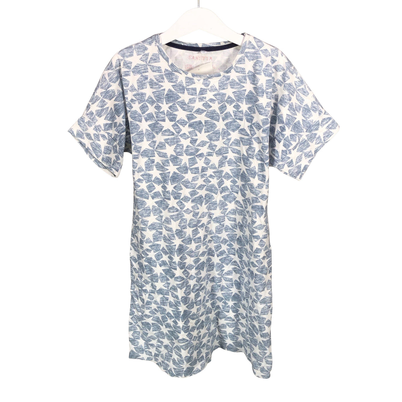 Unisex Sanetta - Yöpaita, koko 146 - 152 - Vaaleansininen (1)