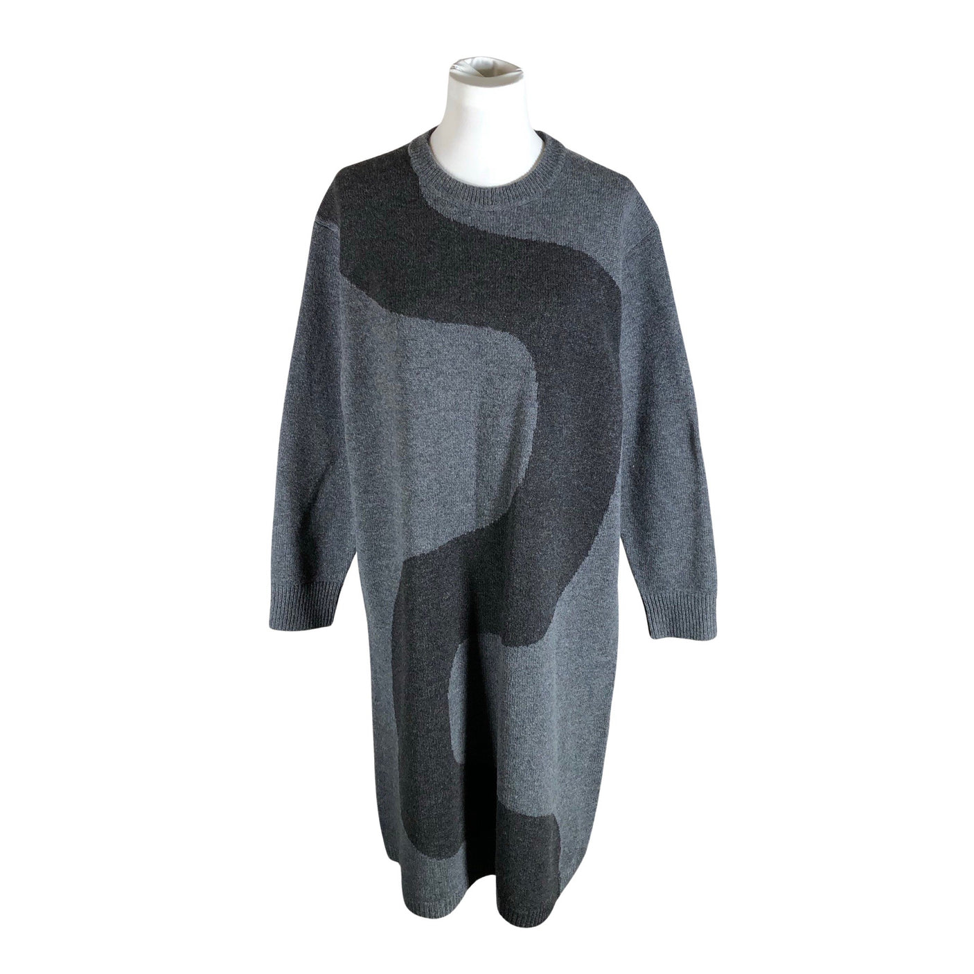 Naisten Uniqlo - Neulemekko, koko 40 - Harmaa (1)