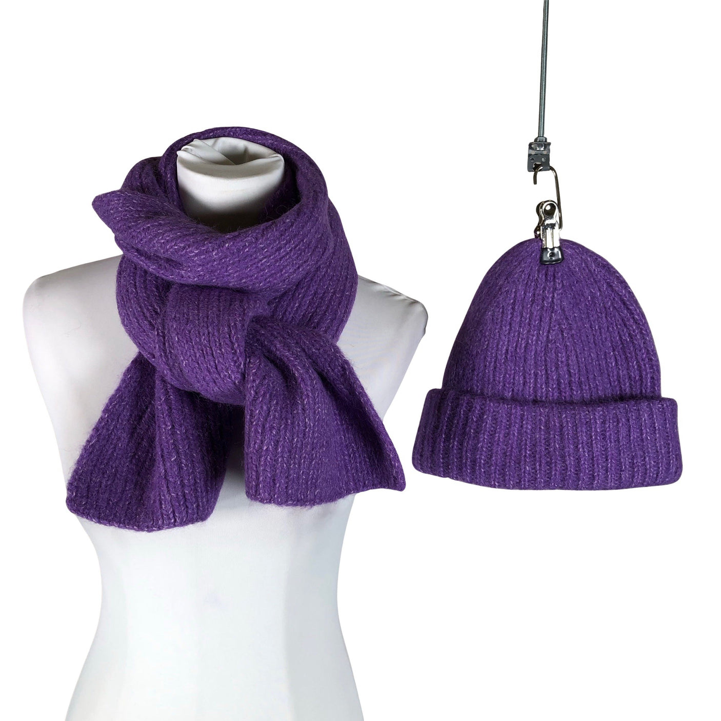Naisten Nanso - Talvipipo, koko 52 - 54 cm - Violetti (1)