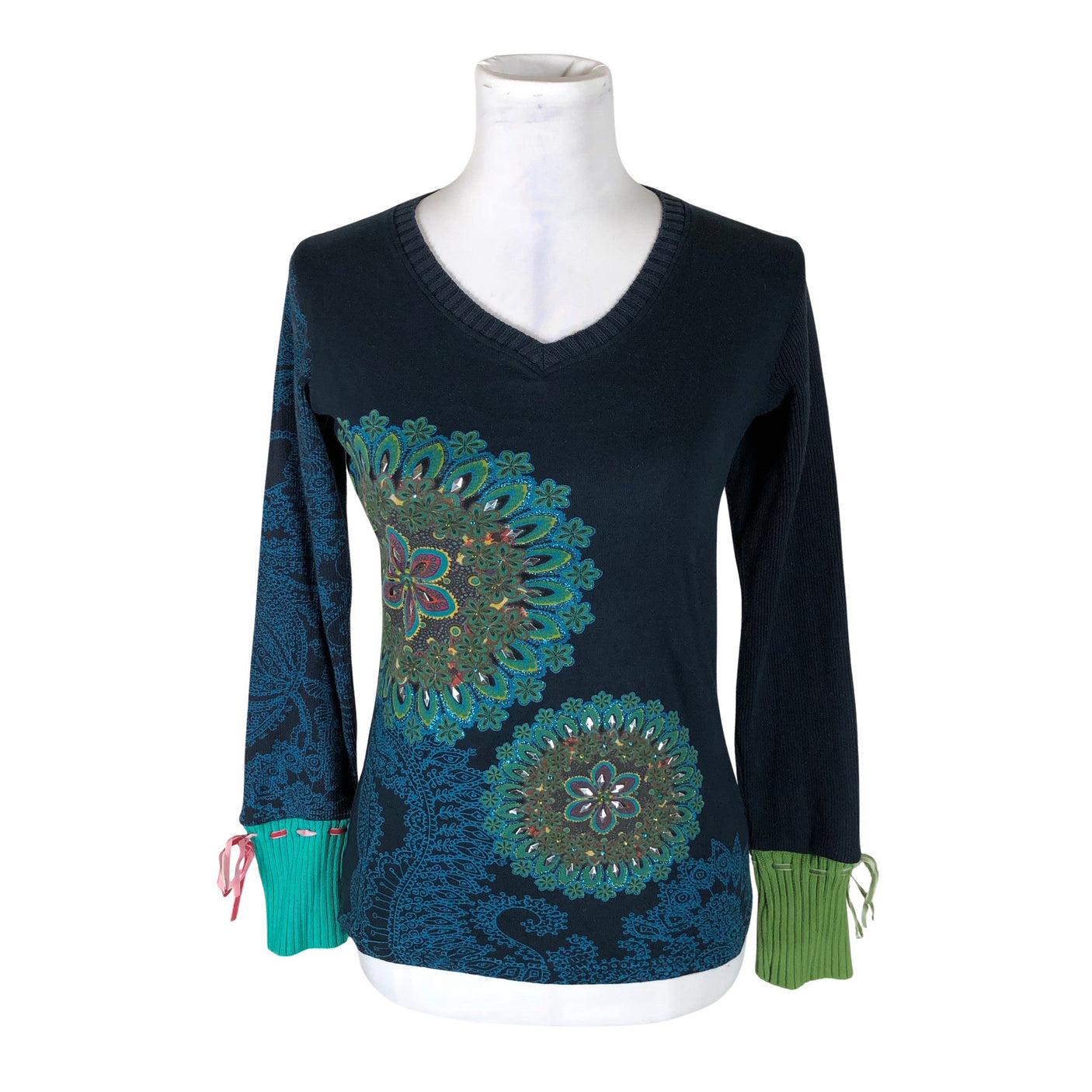 Naisten Desigual - Neulepaita, koko 36 - Sininen (1)