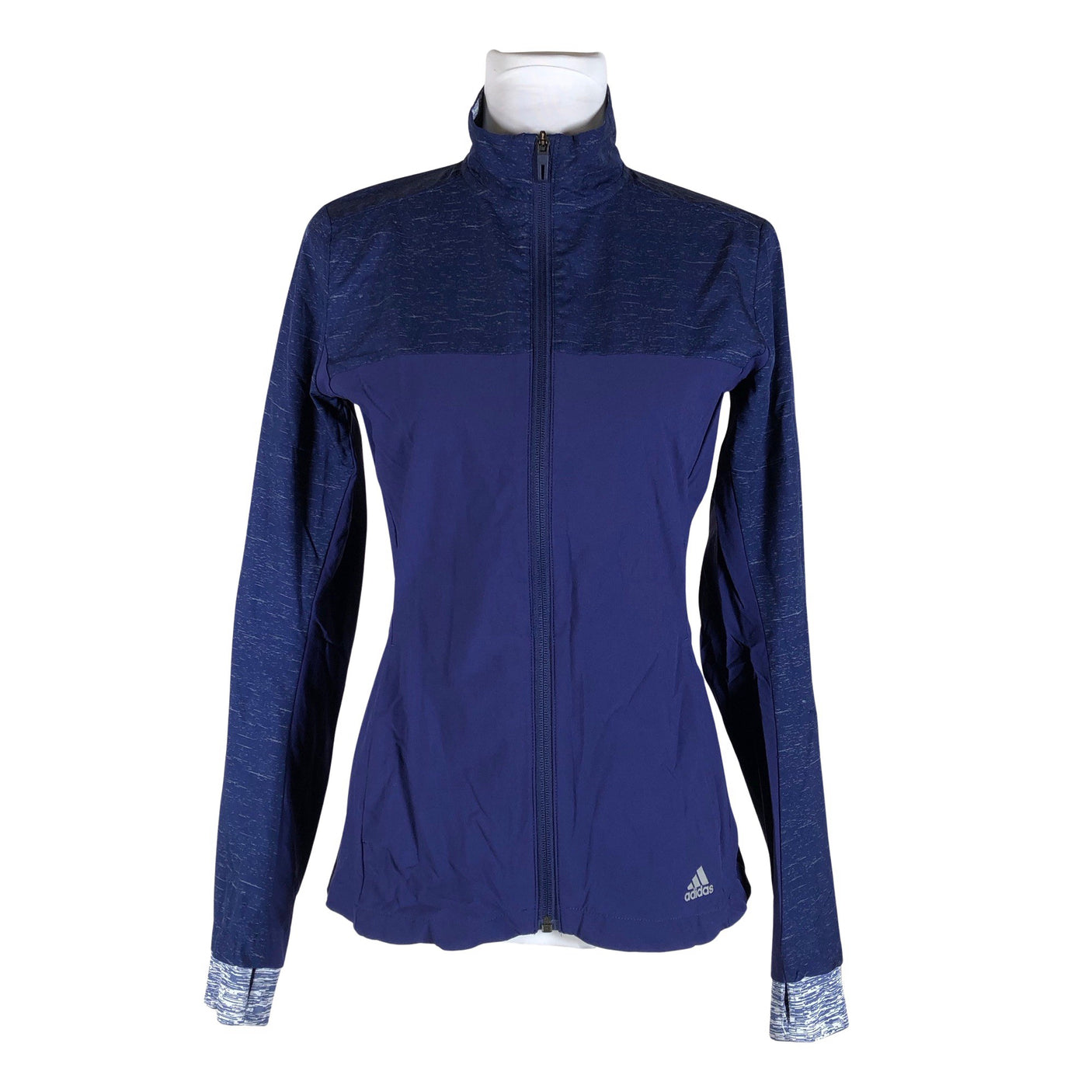 Naisten Adidas - Urheilutakki, koko 36 - Sininen (1)