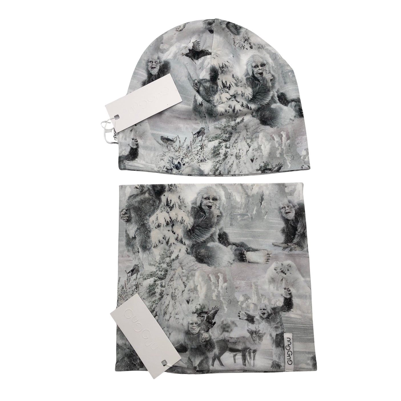 Unisex Gugguu - Ohut pipo, koko 44 - 46 cm - Harmaa (1)