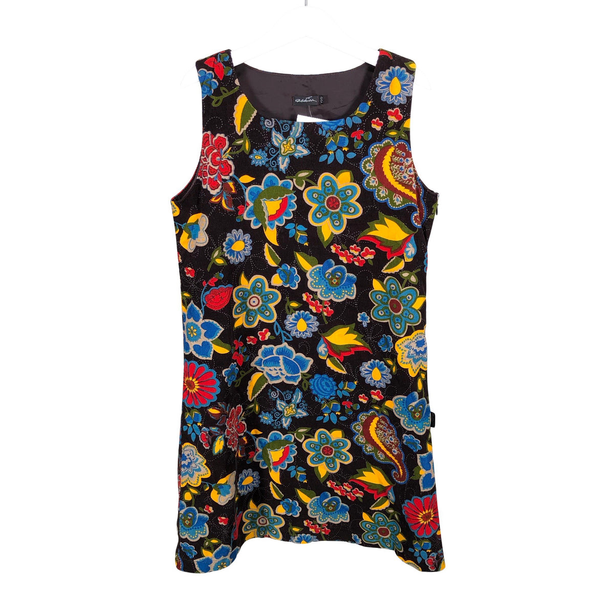 Tyttöjen R-collection - Kangasmekko, koko 146 - 152 - Ruskea (1)