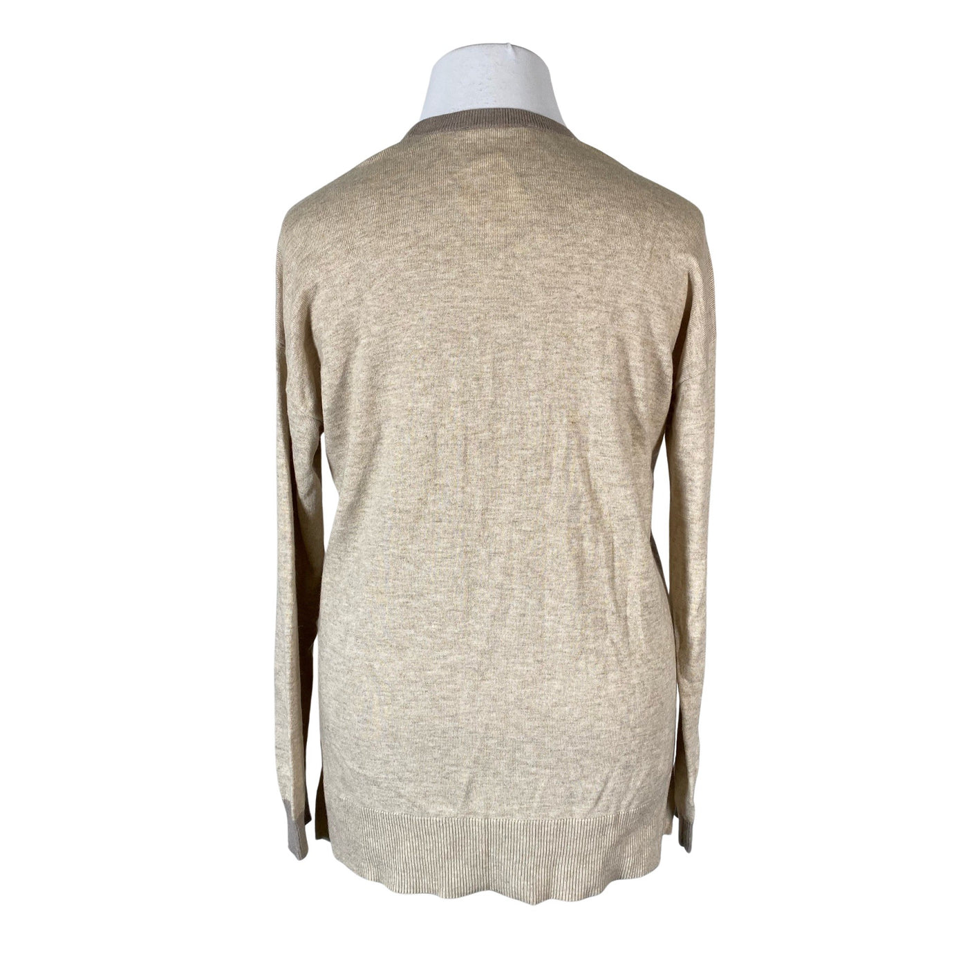 Naisten Esprit - Neuletakki, koko 42 - Beige (2)