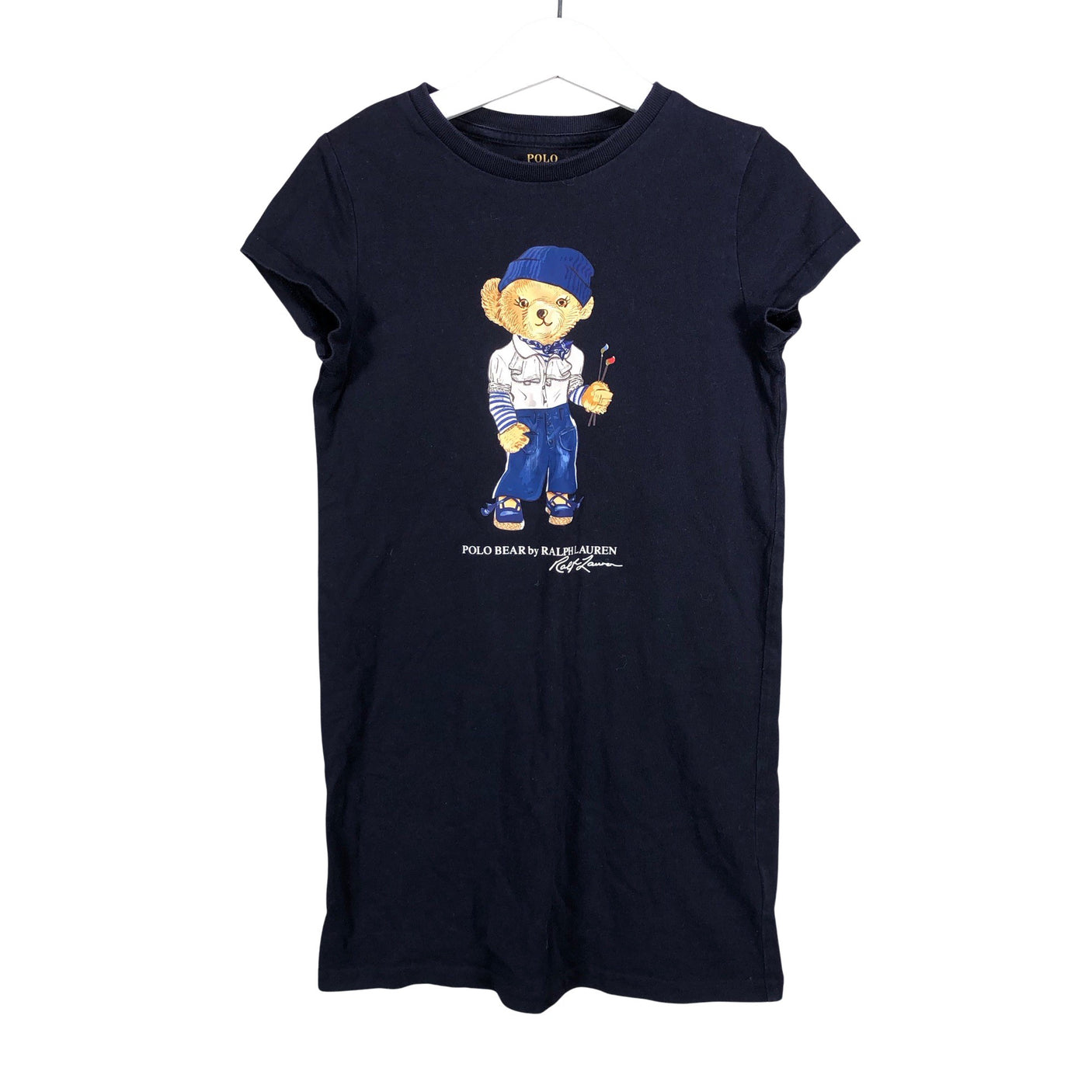 Tyttöjen Polo Ralph Lauren - Trikoomekko, koko 116 - 122 - Sininen (1)