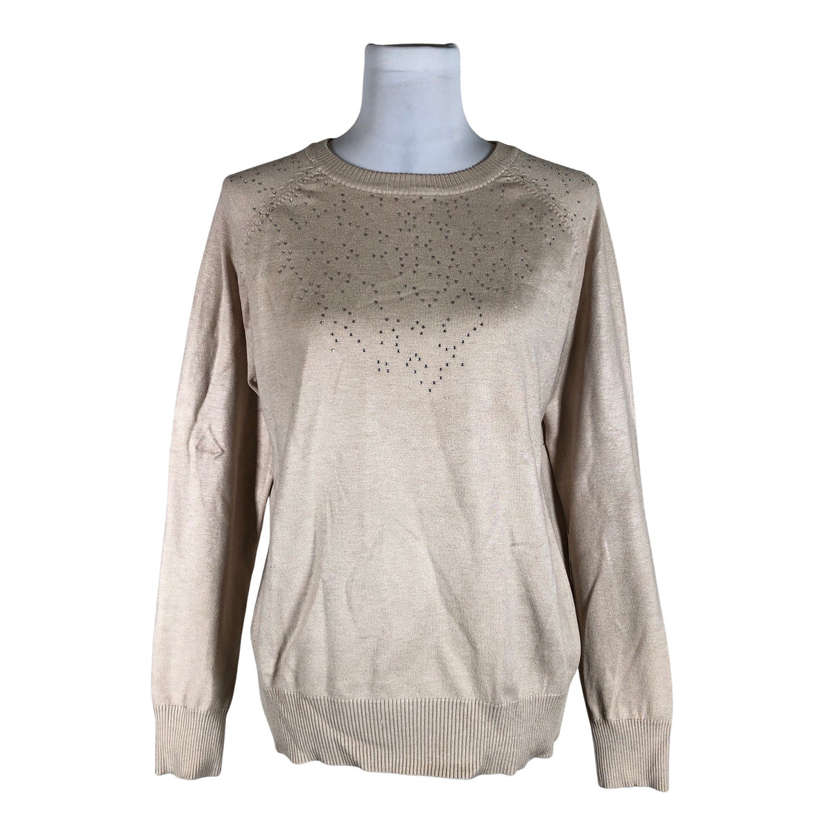 Naisten O.I.S - Neulepaita, koko 38 - Beige (1)