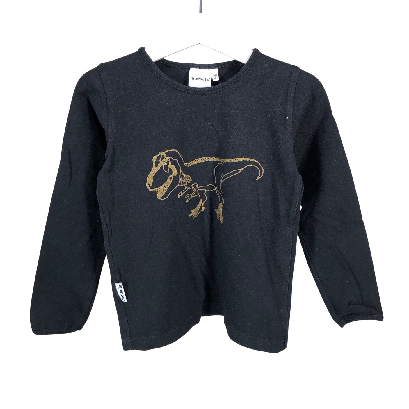 Unisex Metsola - Trikoopaita, koko 98 - 104 - Musta (1)