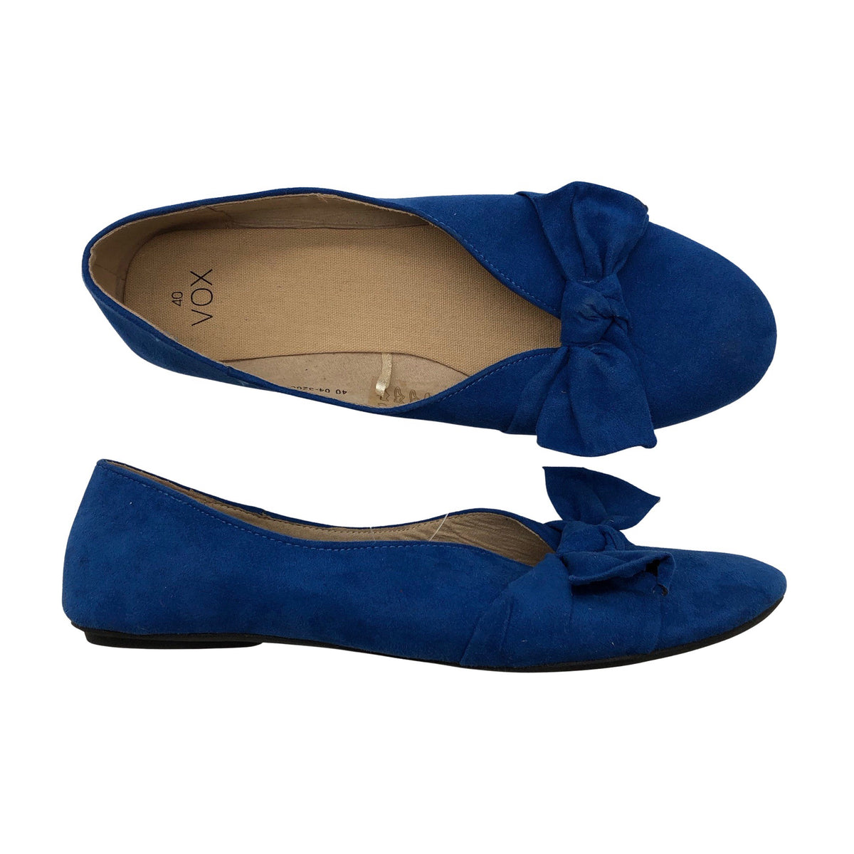 Naisten Vox Shoes - Ballerinat, koko 40 - Sininen (1)