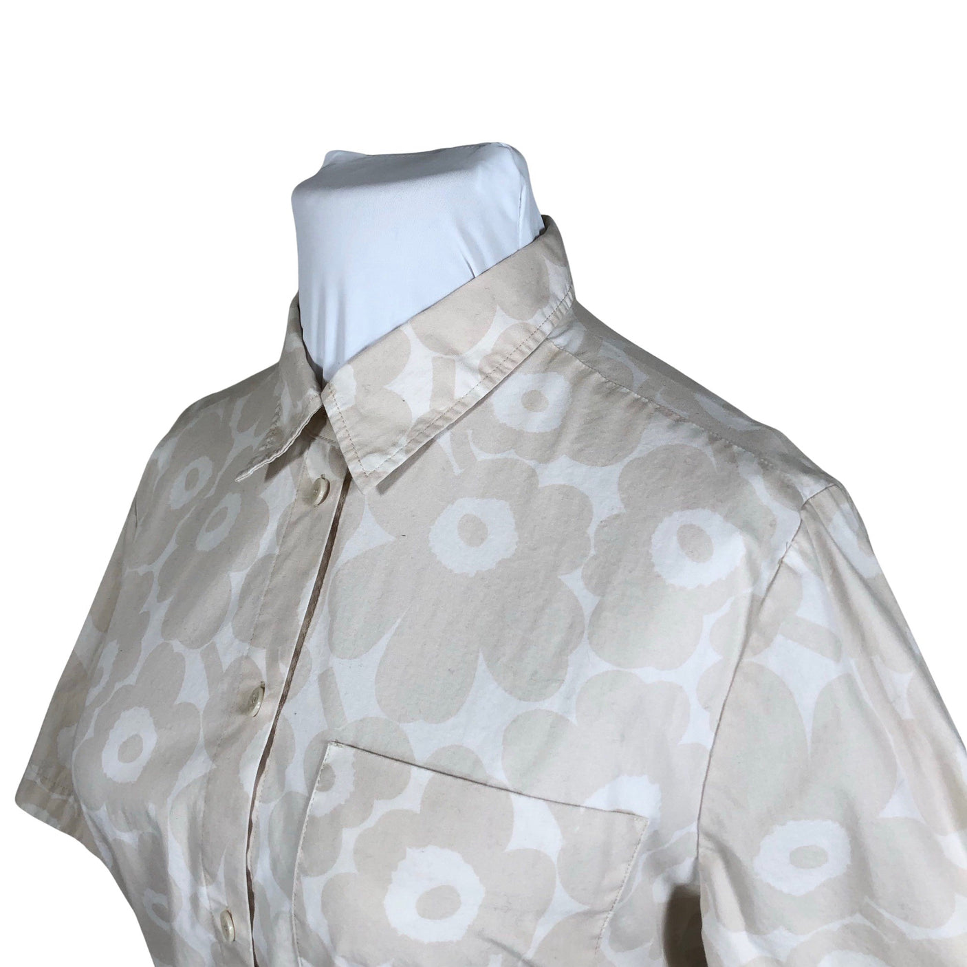 Naisten Marimekko - Kangasmekko, koko 44 - Beige (3)