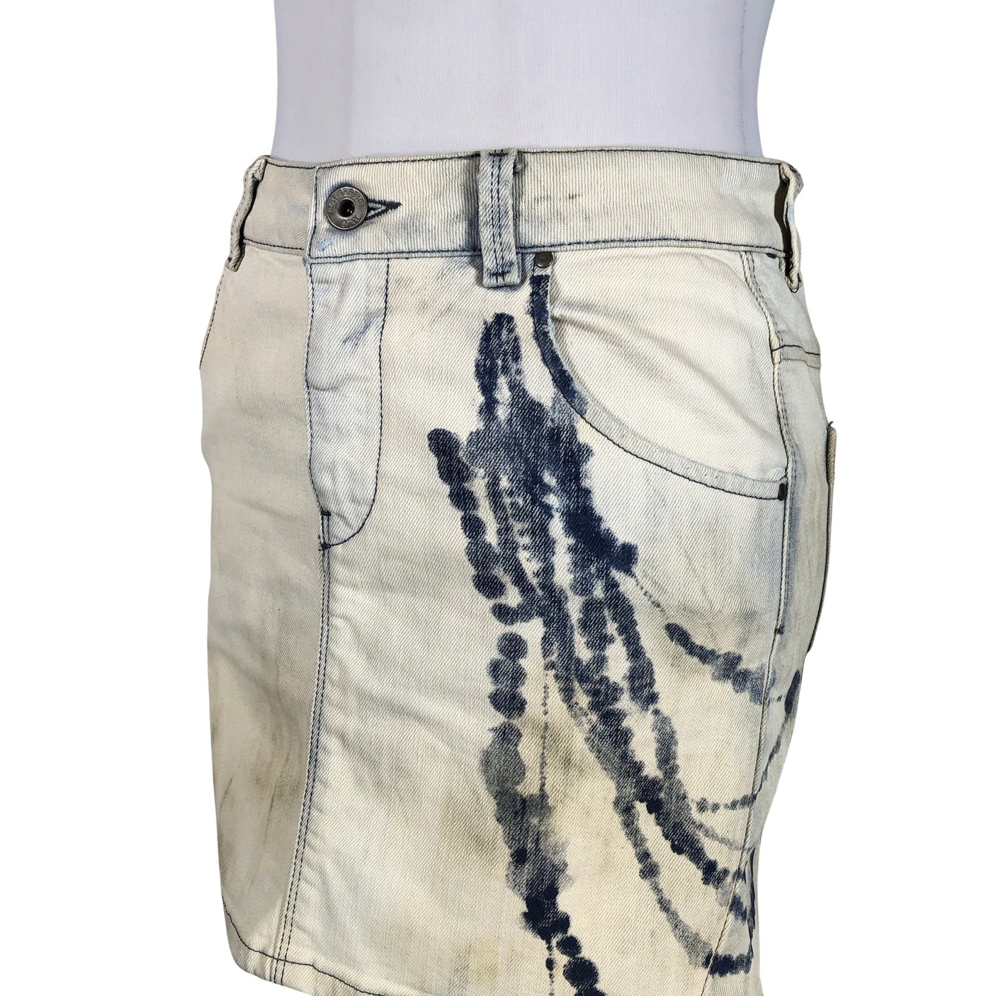 Naisten Diesel - Farkkuhame, koko W28 - Beige (3)