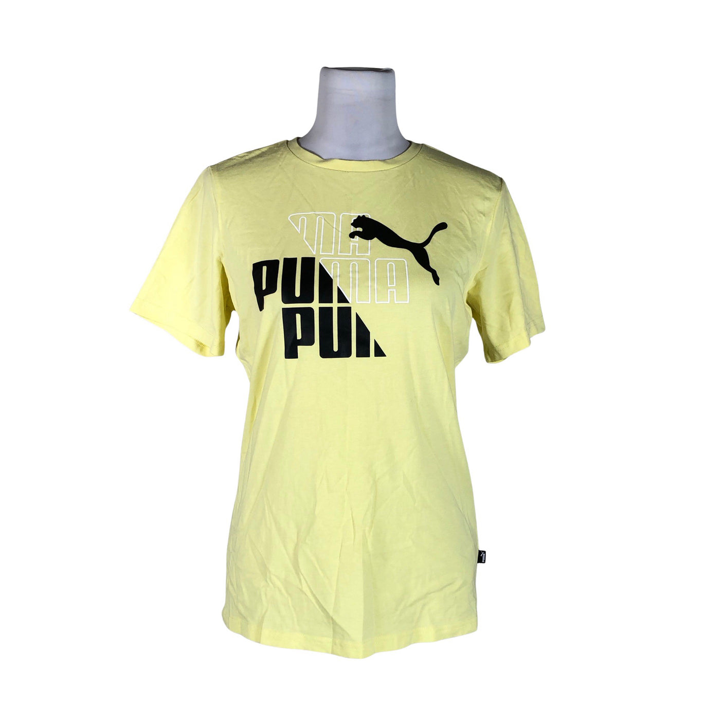 Naisten Puma - T-paita, koko 36 - Keltainen (1)