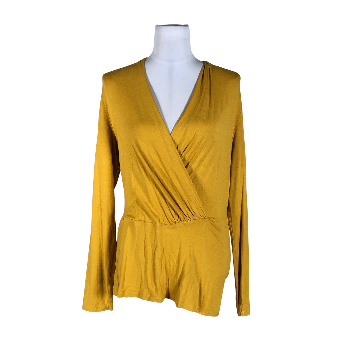 Naisten Esprit - Trikoopaita, koko 40 - Keltainen (1)