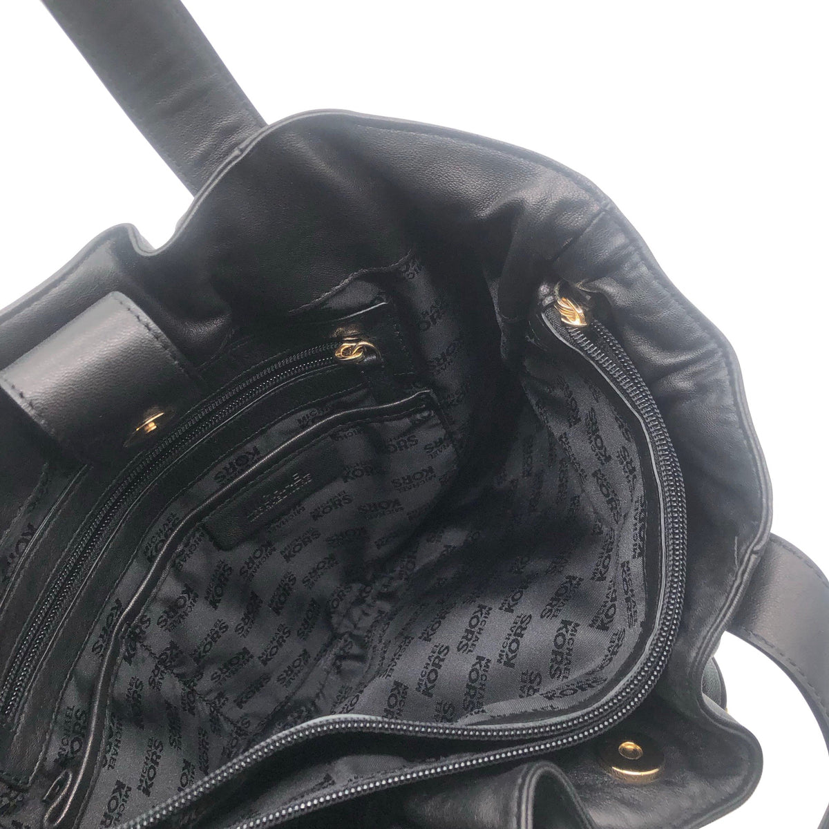 Naisten Michael Kors - Käsilaukku, koko Midi - Musta (3)