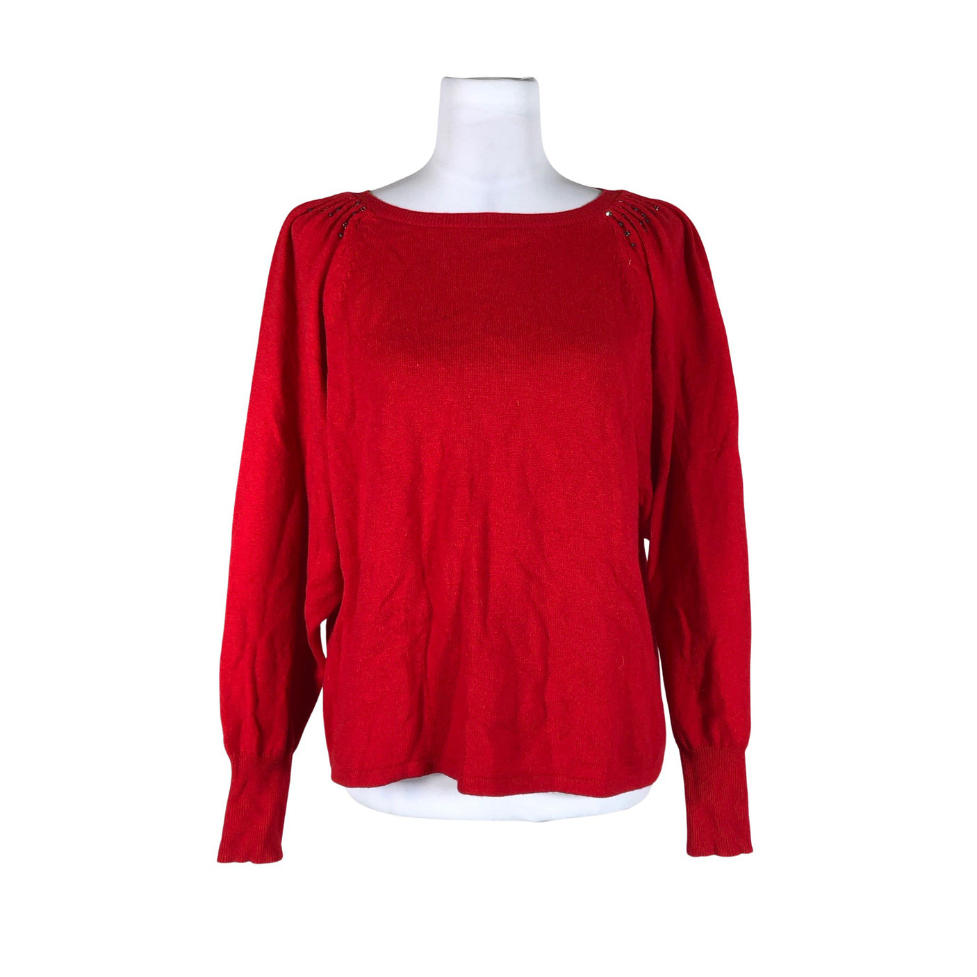 Naisten Laurèl - Neulepaita, koko 36 - Punainen (1)