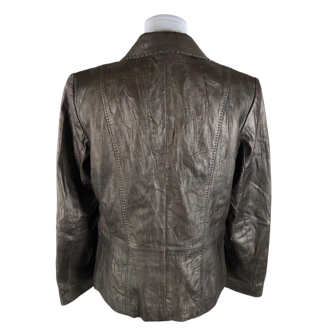 Naisten Gerry Weber - Nahkatakki, koko 40 - Ruskea (2)