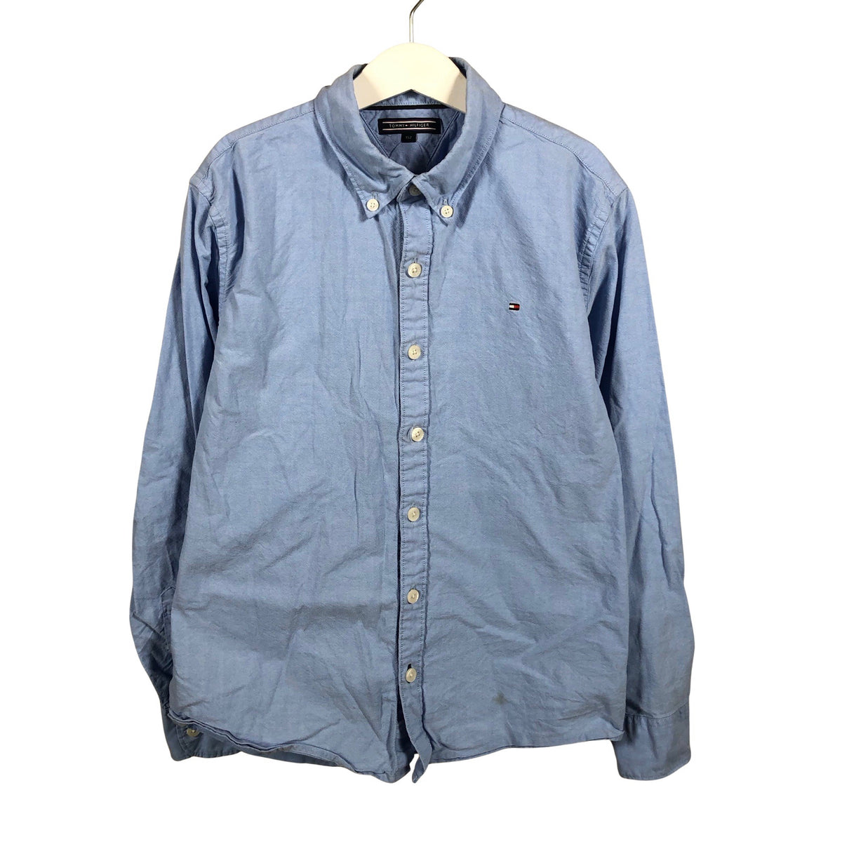 Poikien Tommy Hilfiger - Kauluspaita, koko 146 - 152 - Vaaleansininen (1)
