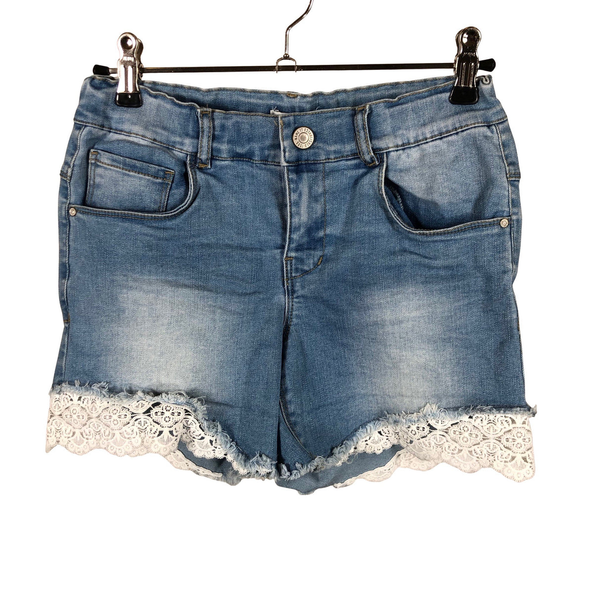 Unisex Name It - Farkkushortsit, koko 146 - 152 - Sininen (1)