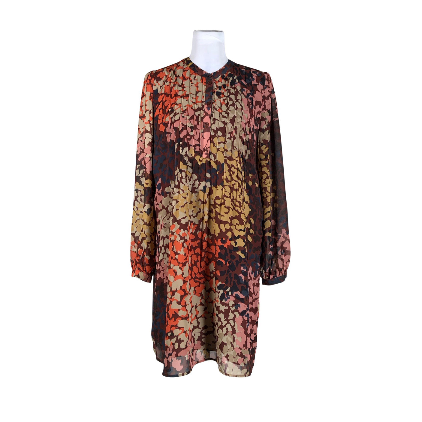 Naisten Esprit - Sifonkimekko, koko 40 - Ruskea (1)