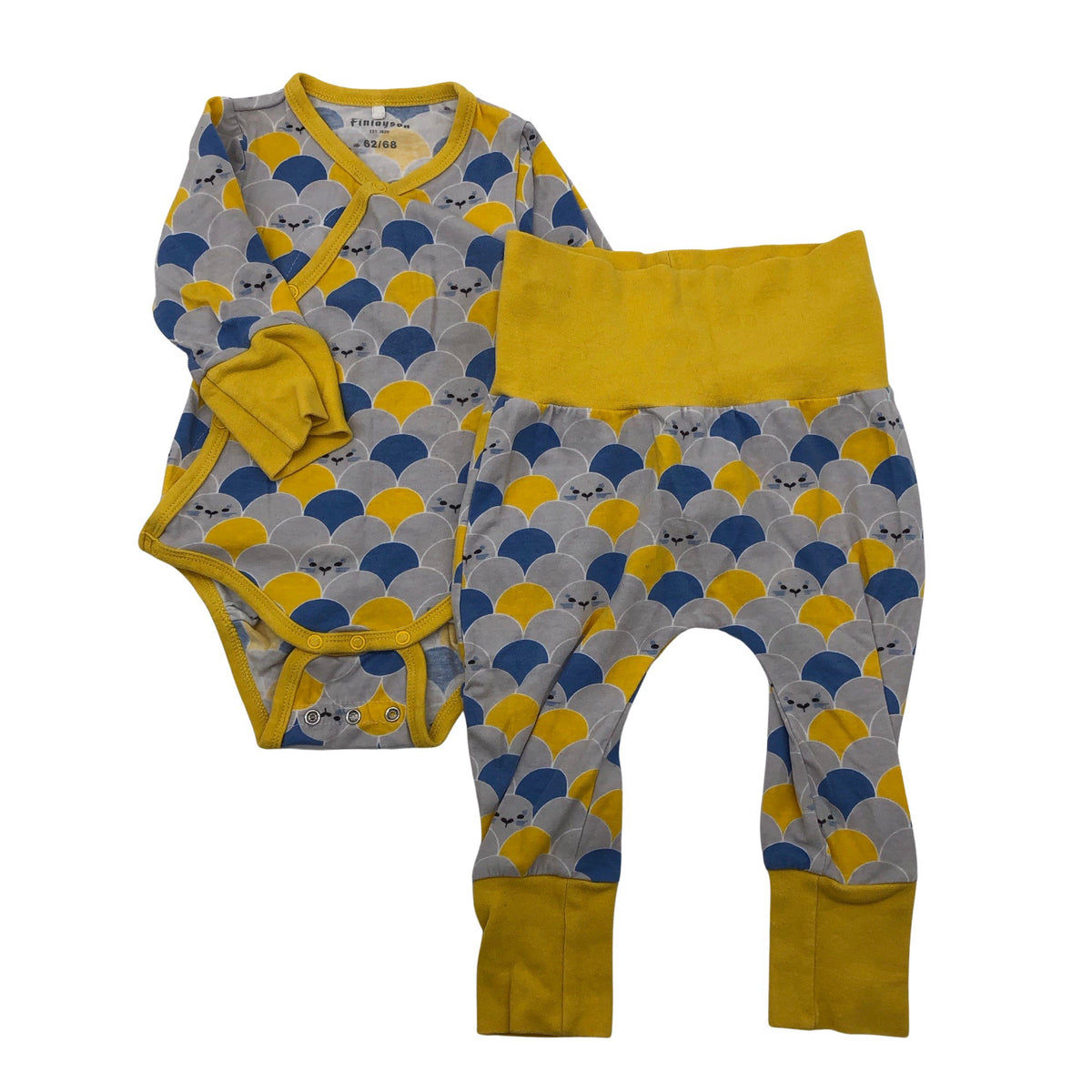 Unisex Finlayson - Kietaisubody, koko 62 - 68 - Harmaa (1)