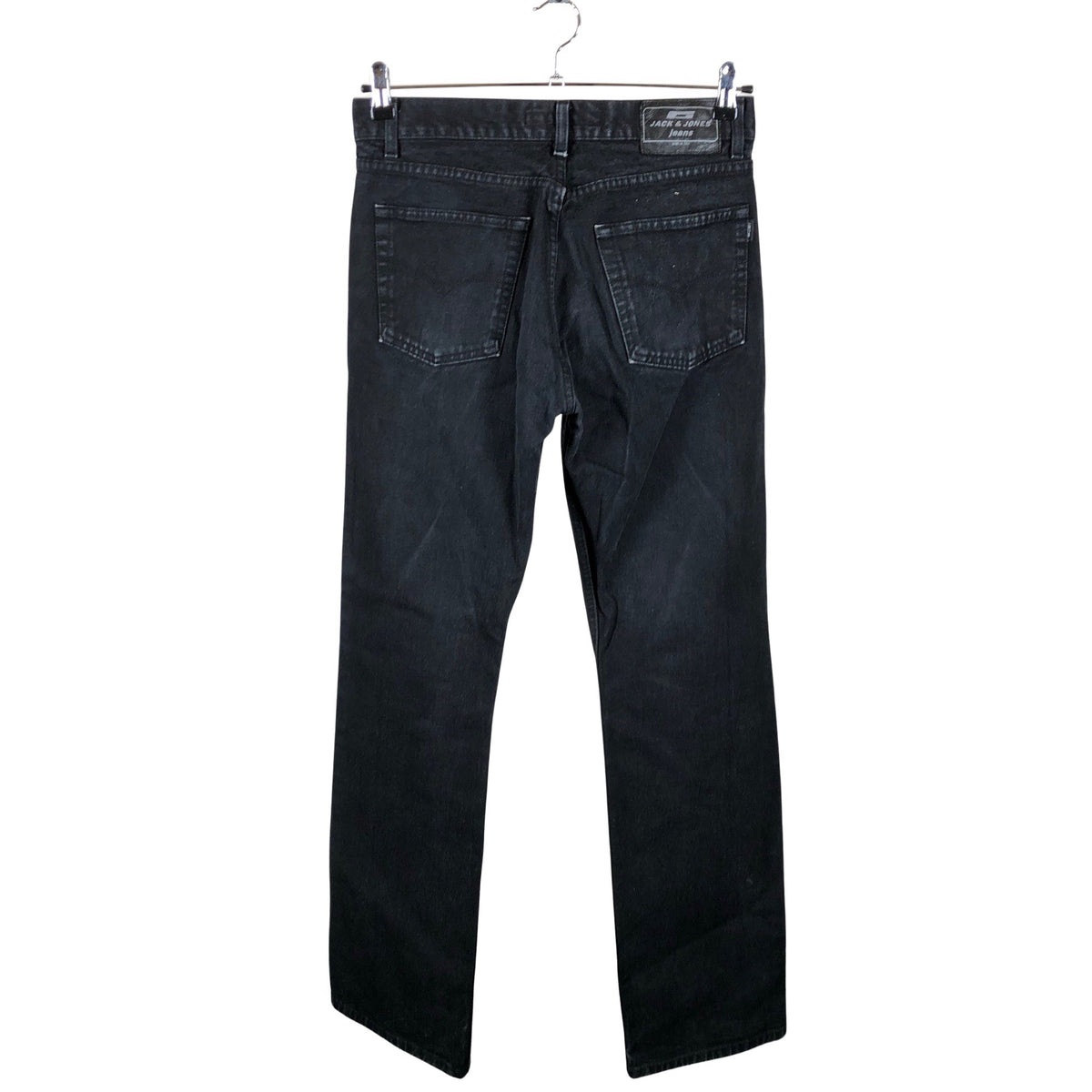 Miesten Jack & Jones - Farkut, koko W32 - Musta (2)